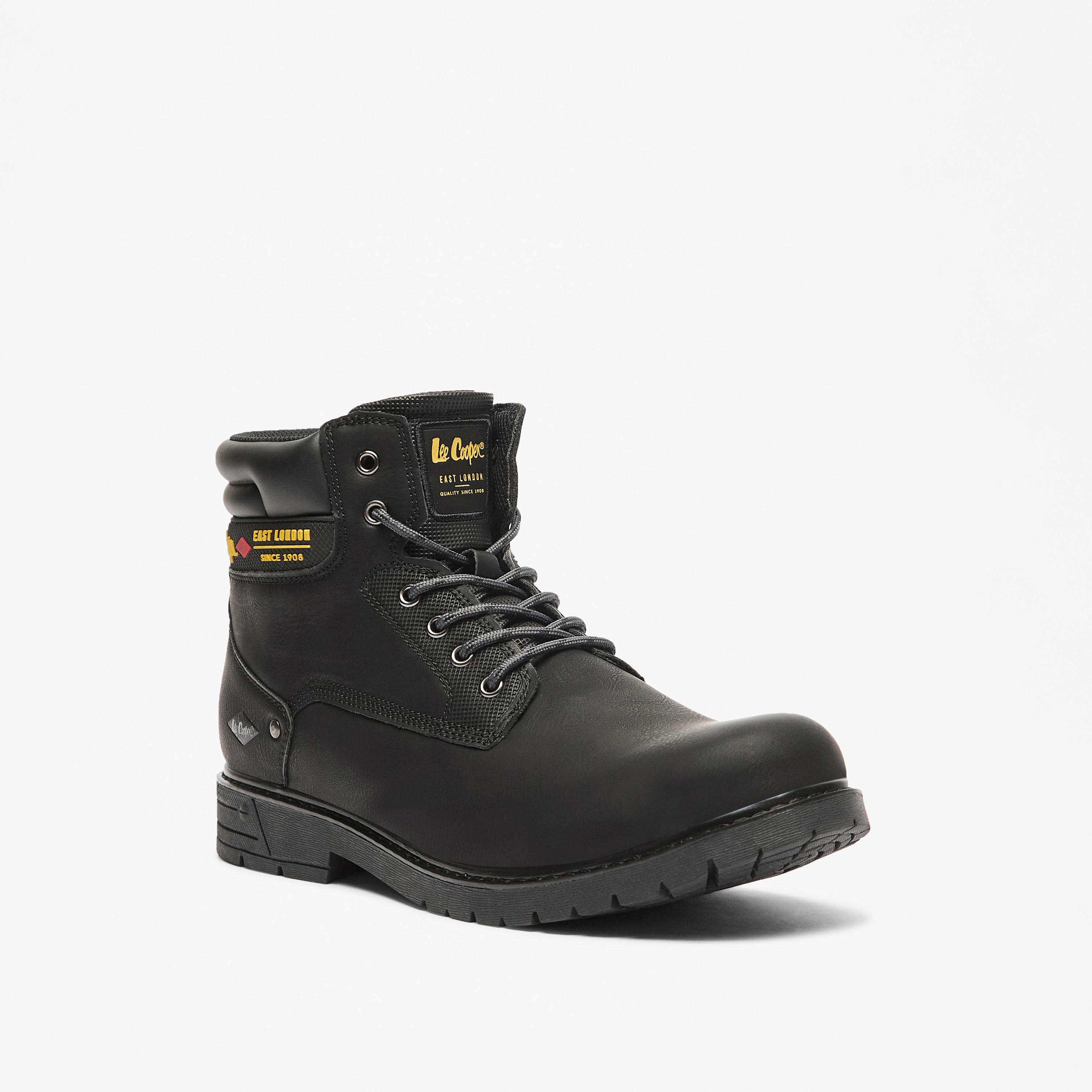 بوت تشوكا برباط إغلاق وتفاصيل شعار للرجال من لي كوبر-men-shoes-boots-image-6