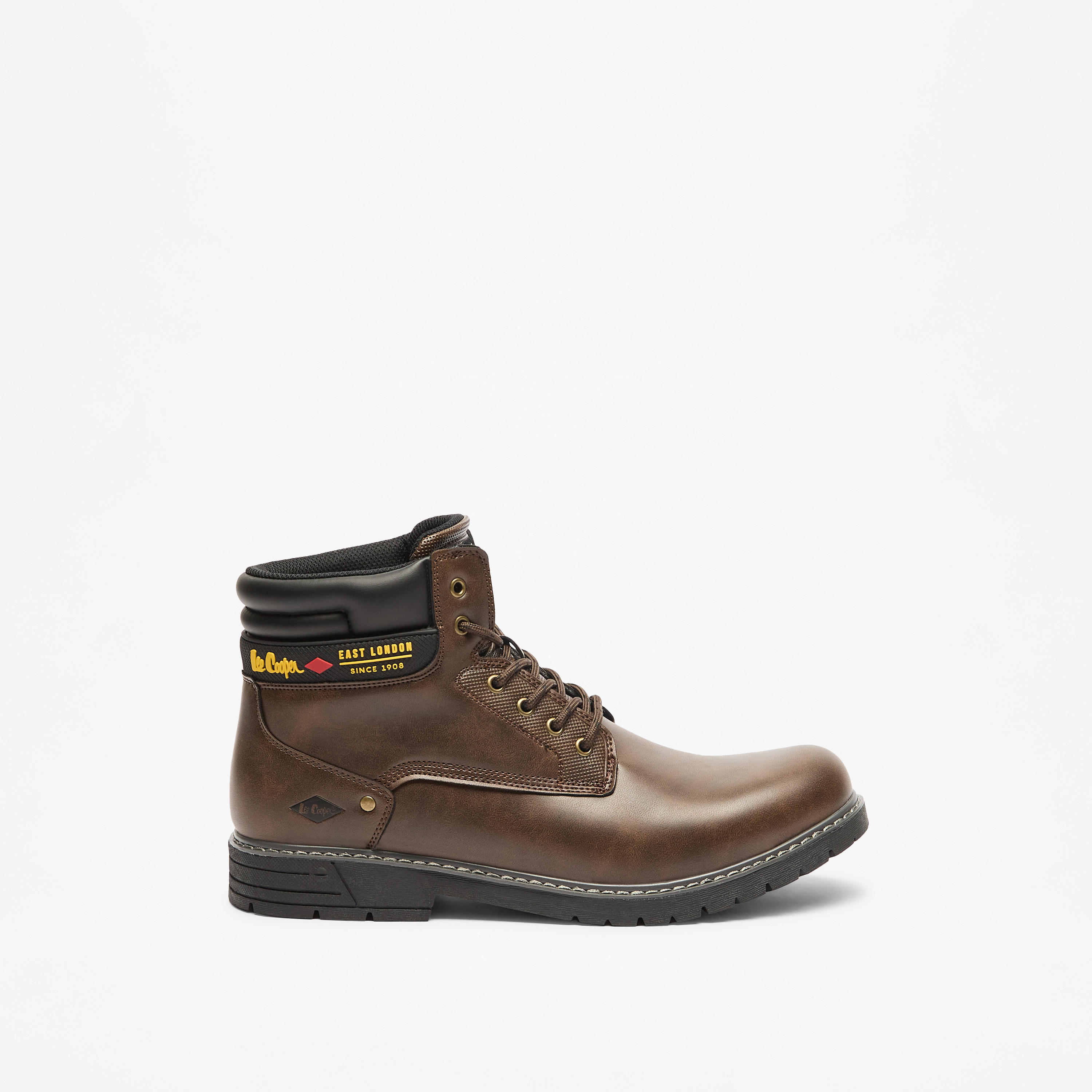 بوت تشوكا برباط إغلاق وتفاصيل شعار للرجال من لي كوبر-men-shoes-boots-image-3