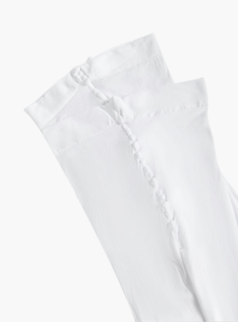 Pack of 2 Celeste Girls Tights with Elasticated Waistband-girls-accessories-socks-image-5