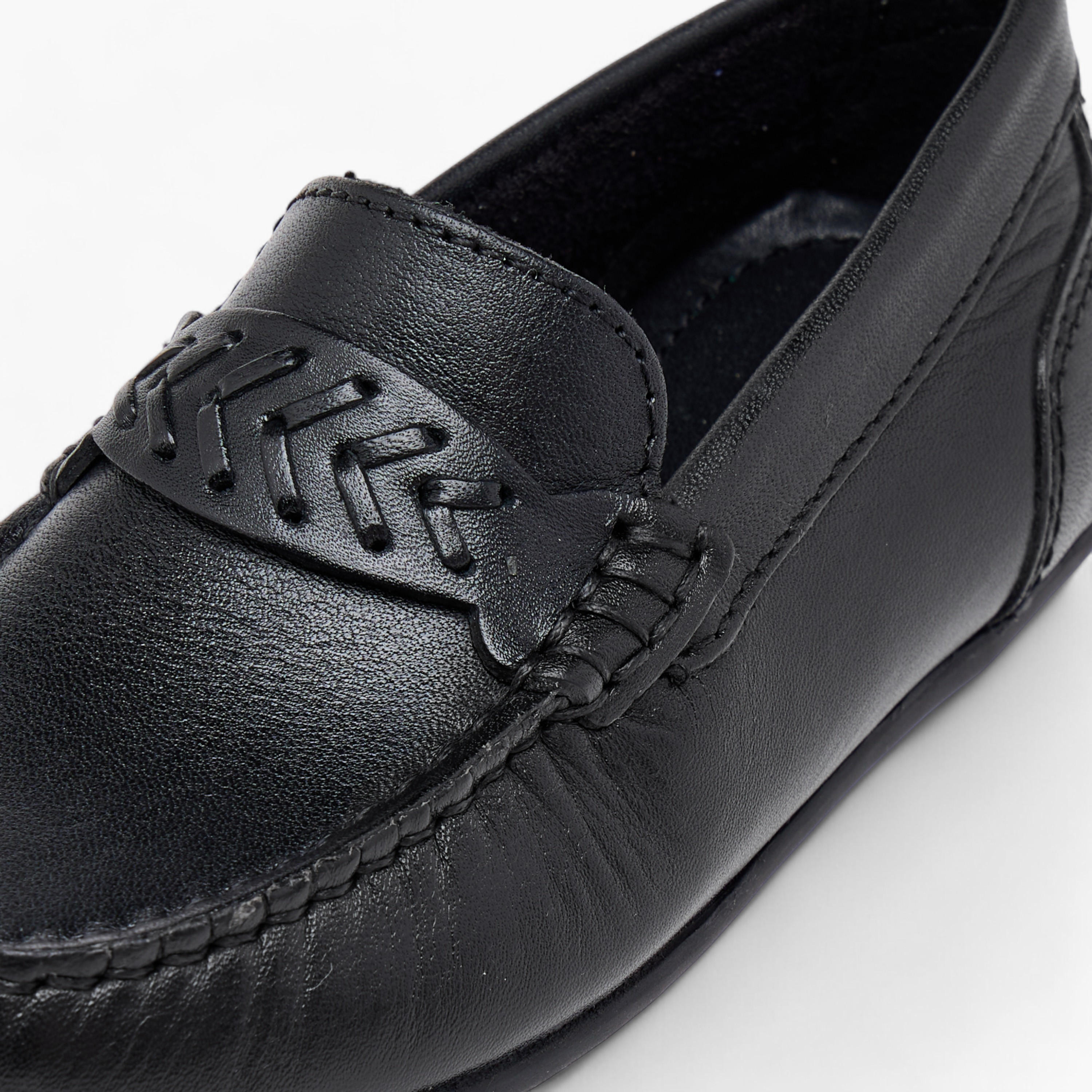 Mister Duchini Textured Slip-On Loafers-boys-shoes-loafers-image-4