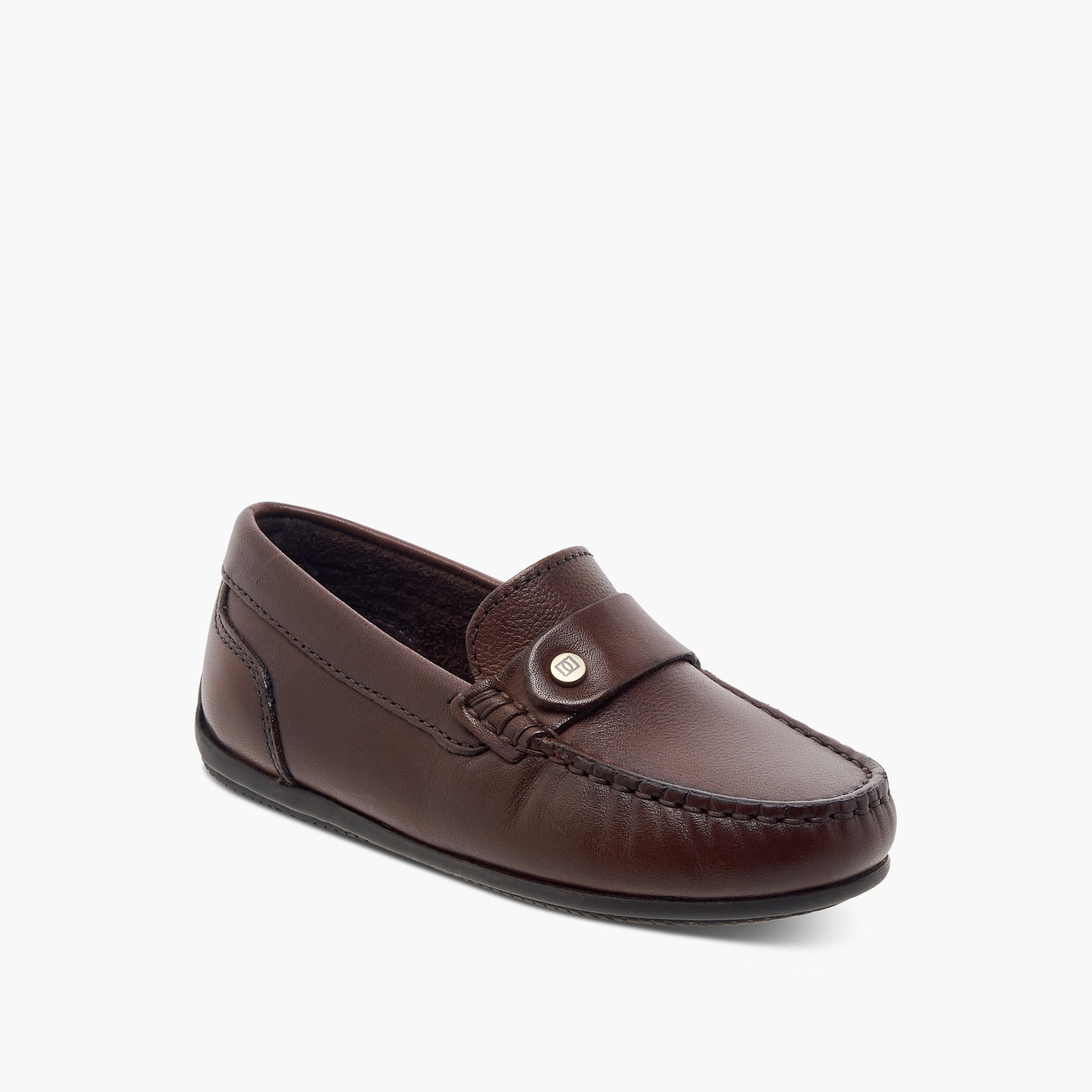 Mister Duchini Textured Slip-On Moccasins-boys-shoes-loafers-image-2
