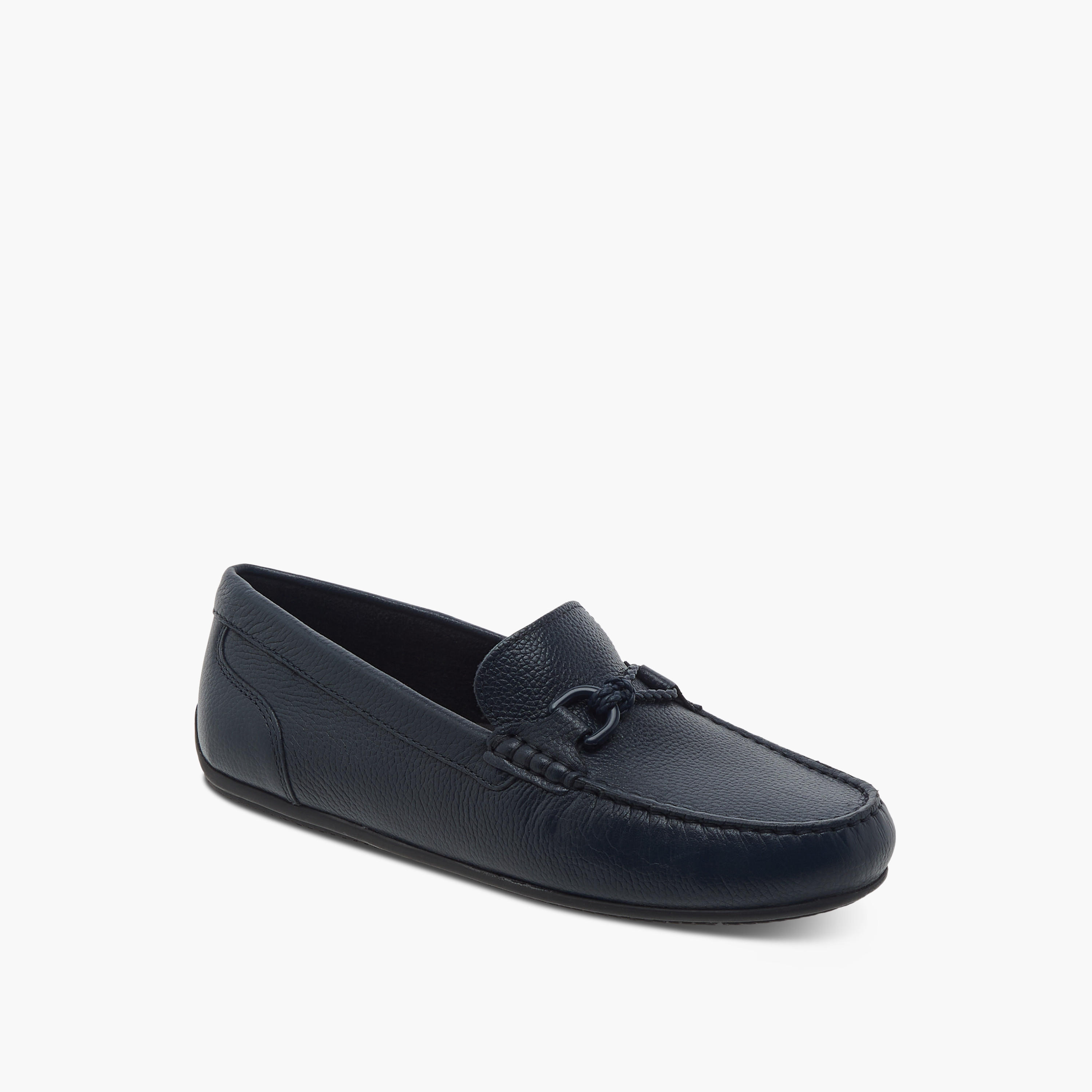 Mister Duchini Textured Slip-On Moccasins with Metal Accent-boys-shoes-loafers-image-2