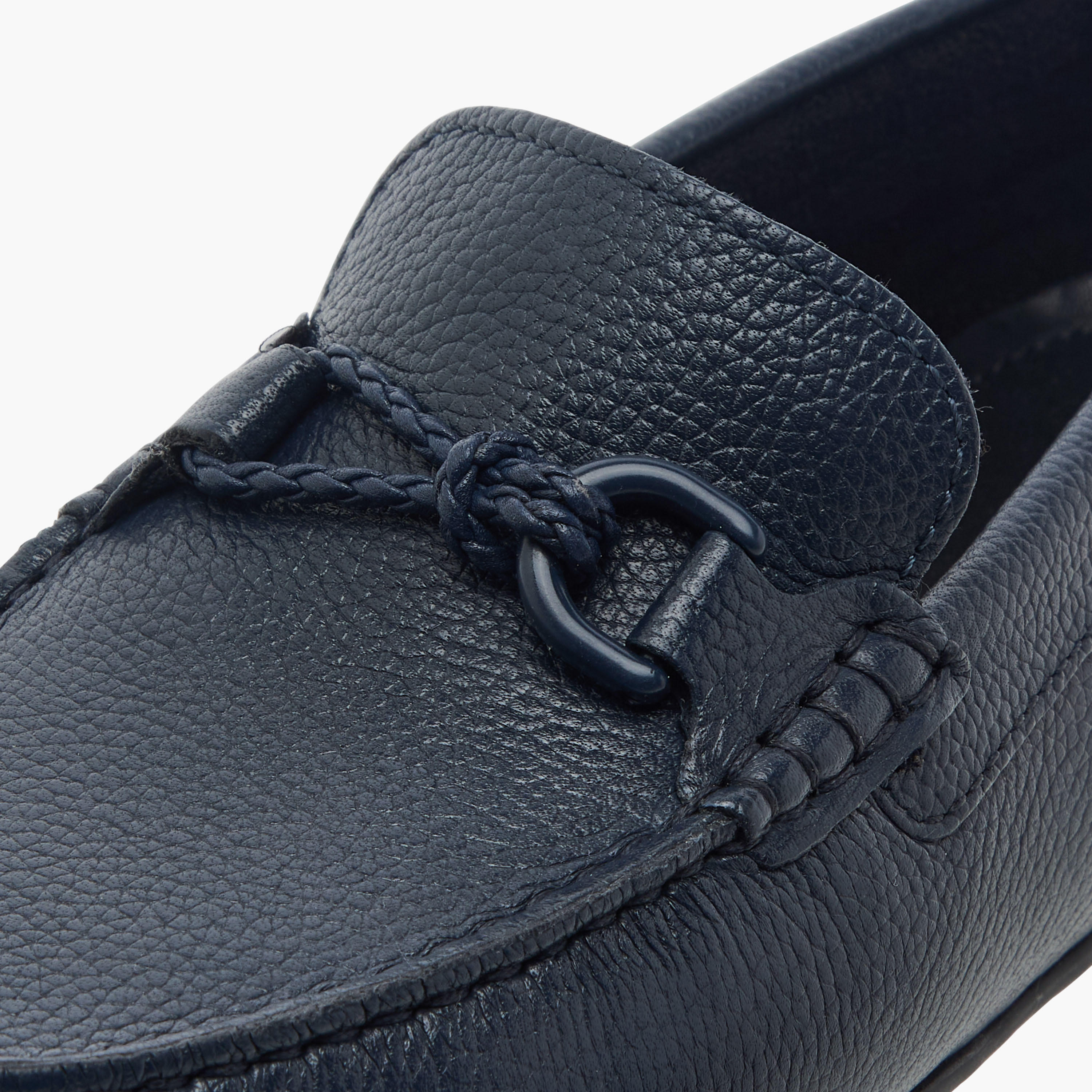 Mister Duchini Textured Slip-On Moccasins with Metal Accent-boys-shoes-loafers-image-4