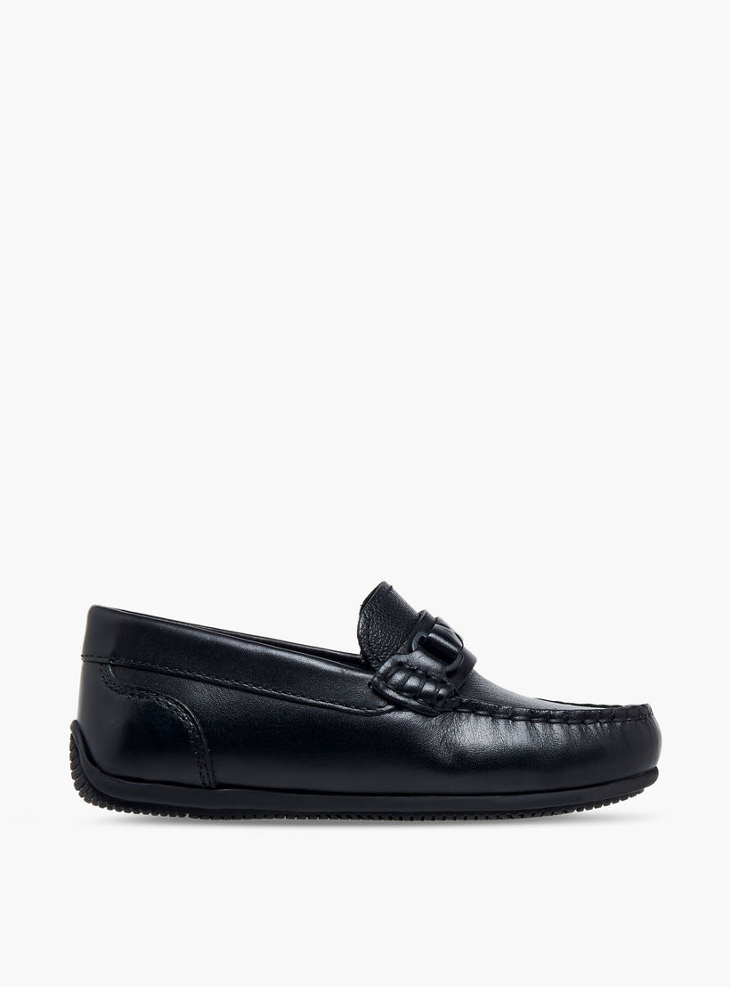 Mister Duchini Boys Leather Slip-On Moccasins-boys-shoes-loafers-image-4