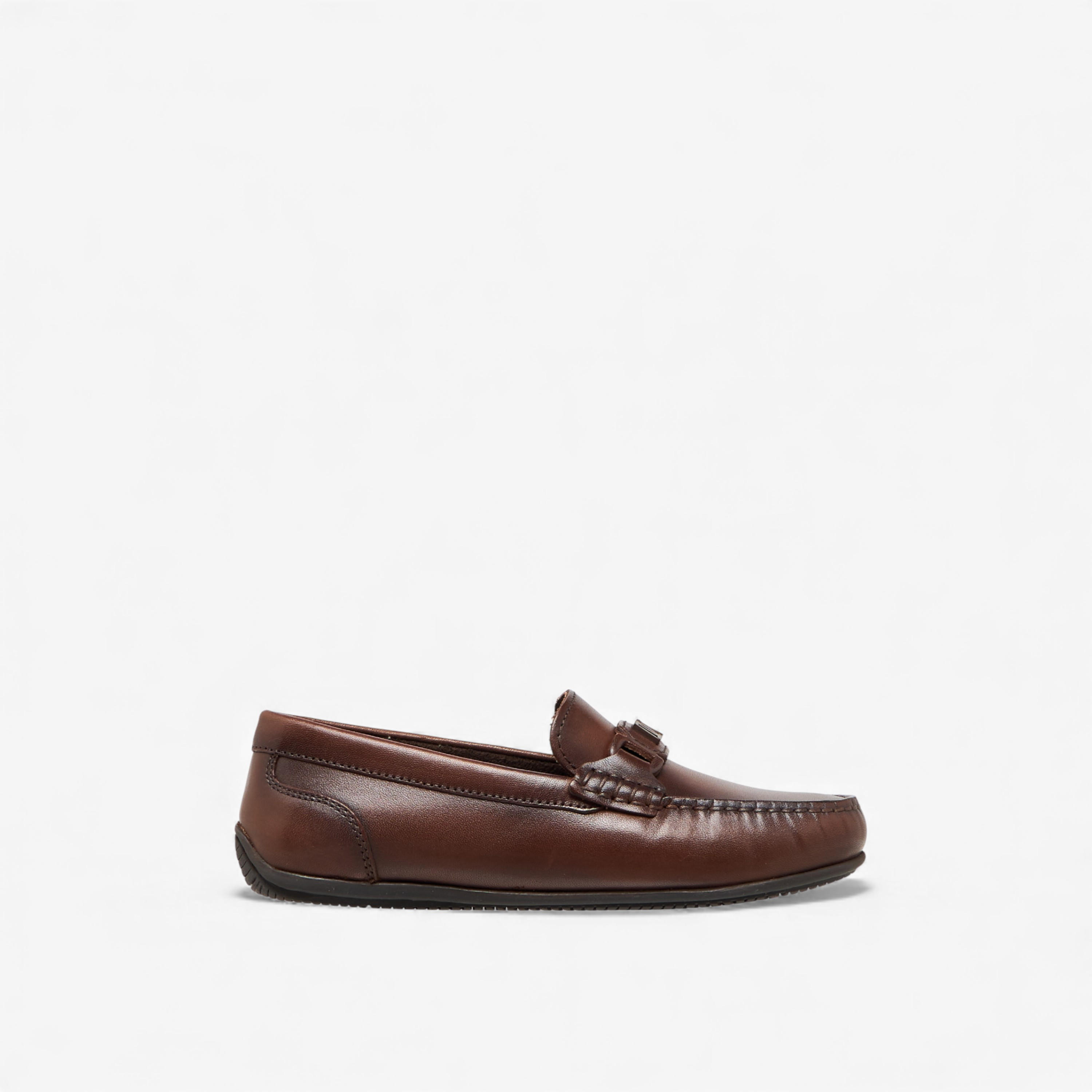 Mister Duchini Boys Leather Slip-On Moccasins-boys-shoes-loafers-image-3