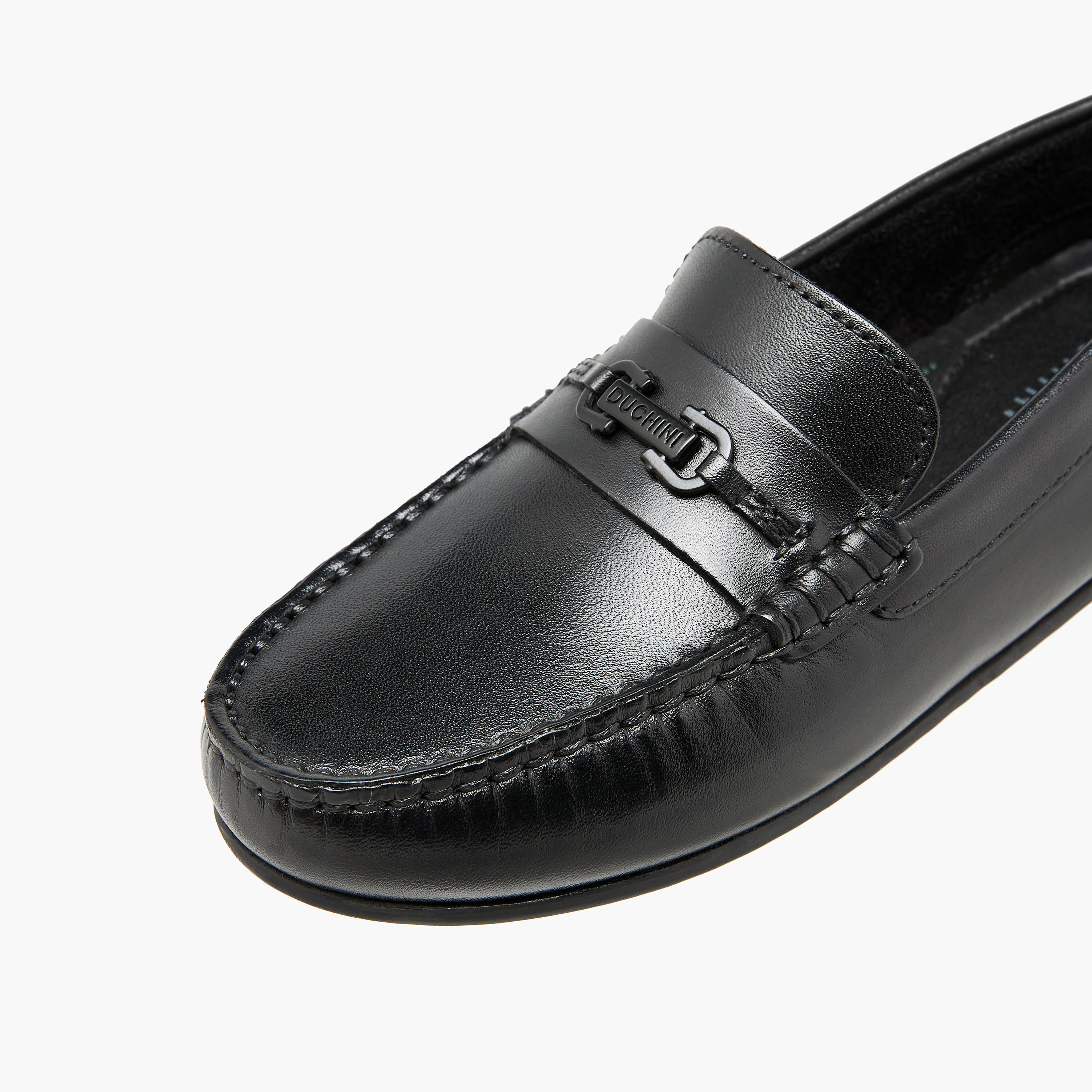 Mister Duchini Boys Metal Accent Loafers-boys-shoes-loafers-image-4