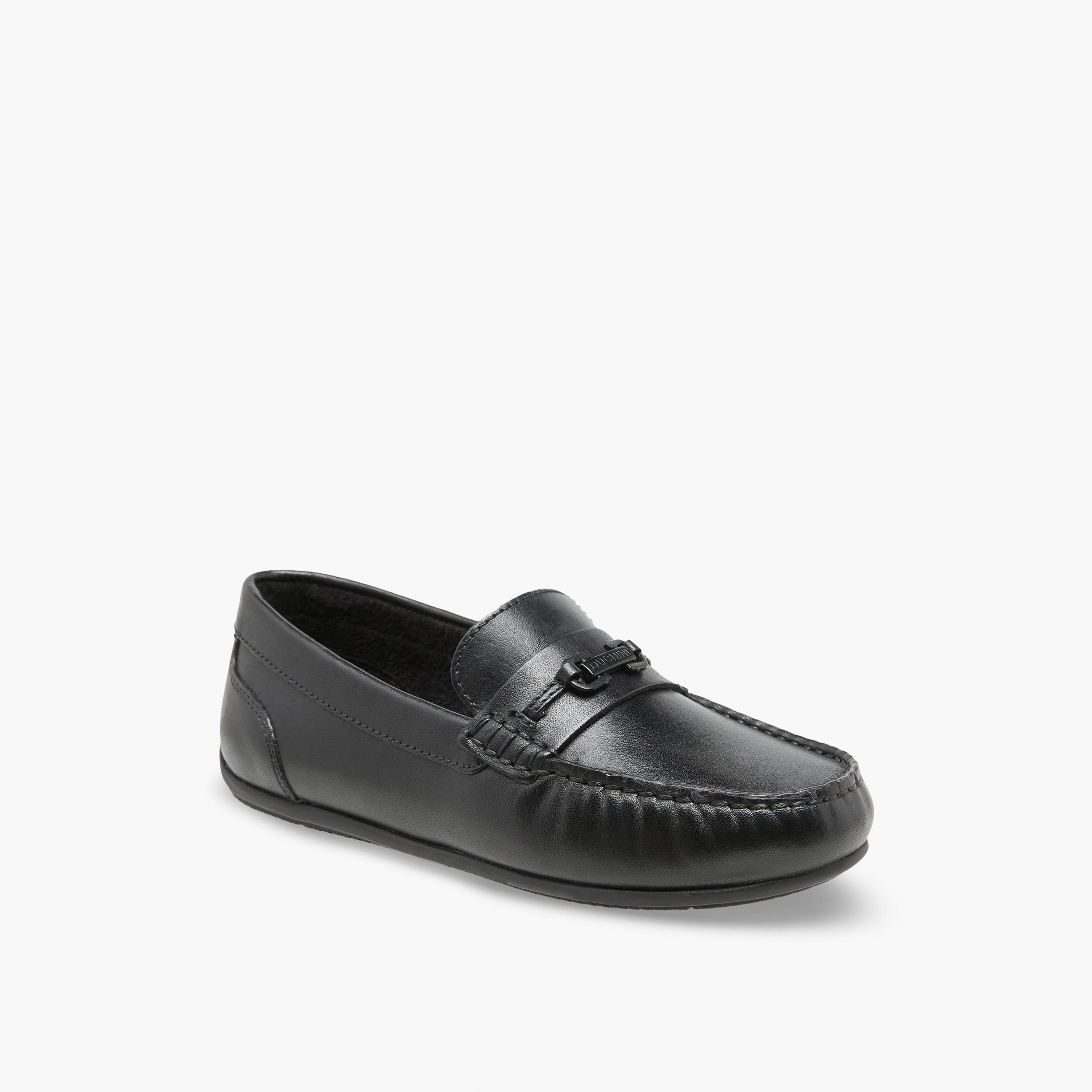 Mister Duchini Boys Metal Accent Loafers-boys-shoes-loafers-image-2