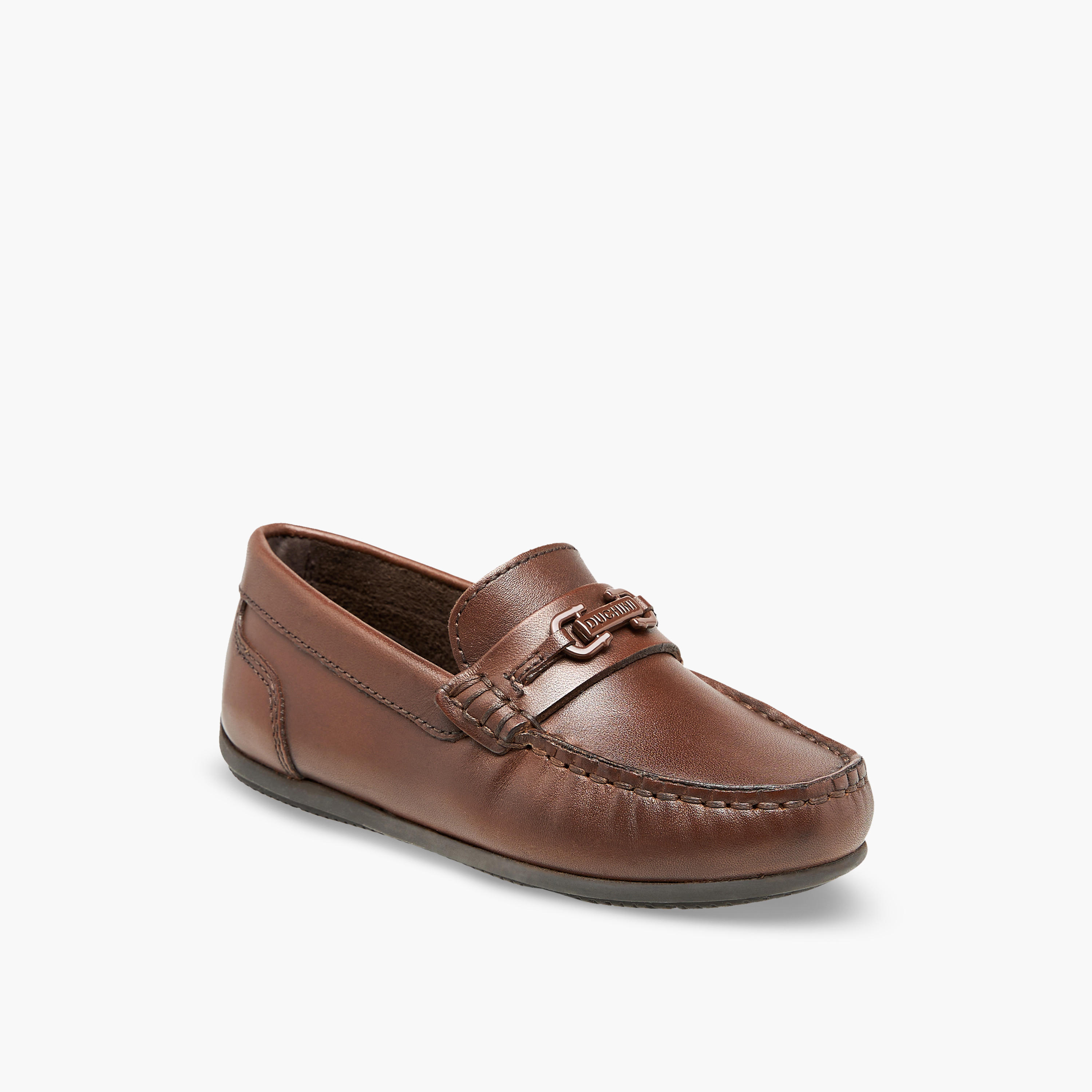 Mister Duchini Boys Metal Accent Loafers-boys-shoes-loafers-image-2