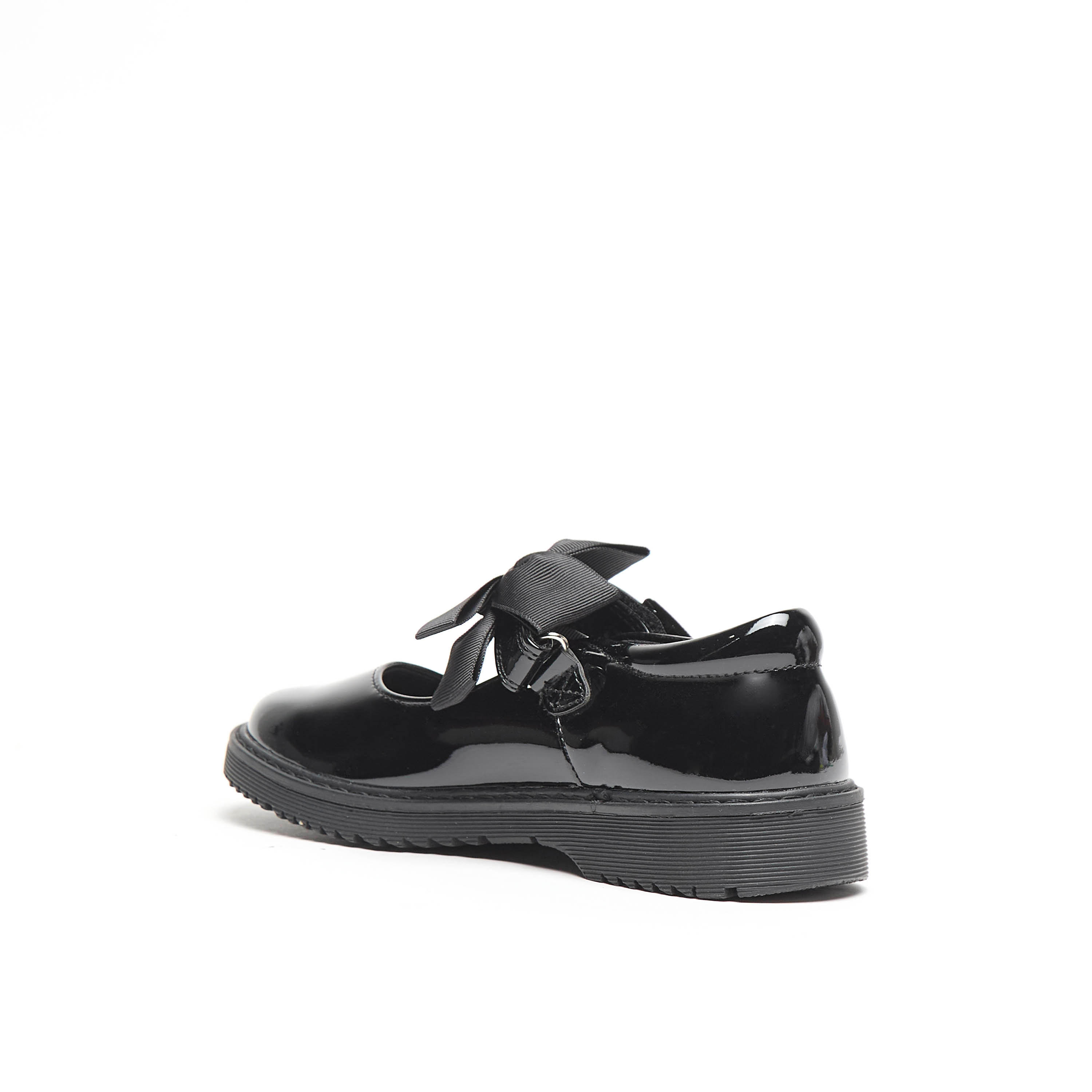 Juniors Bow Accent Mary Jane Shoes with Buckle Closure-girls-shoes-schoolshoes-image-2