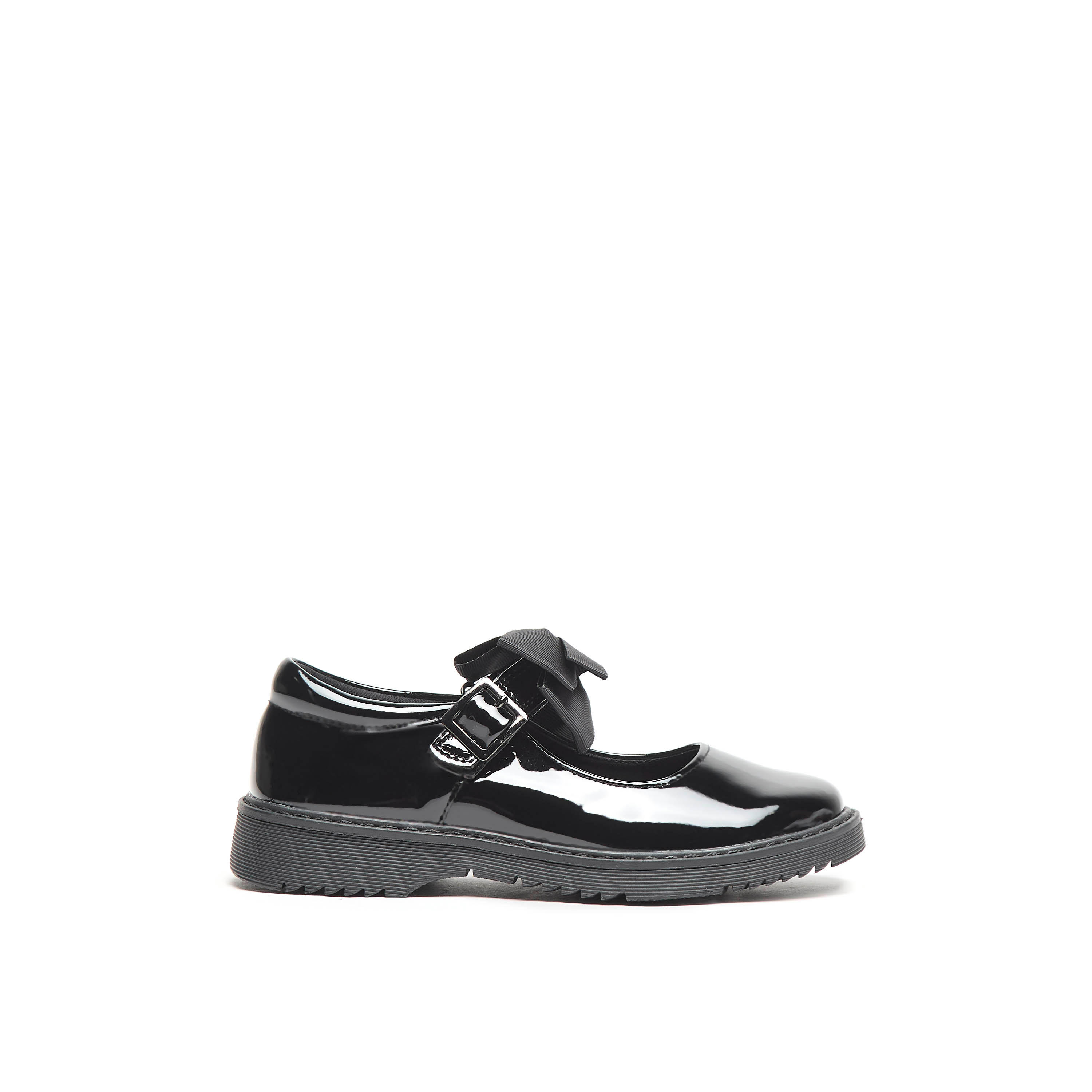 Juniors Bow Accent Mary Jane Shoes with Buckle Closure-girls-shoes-schoolshoes-image-3