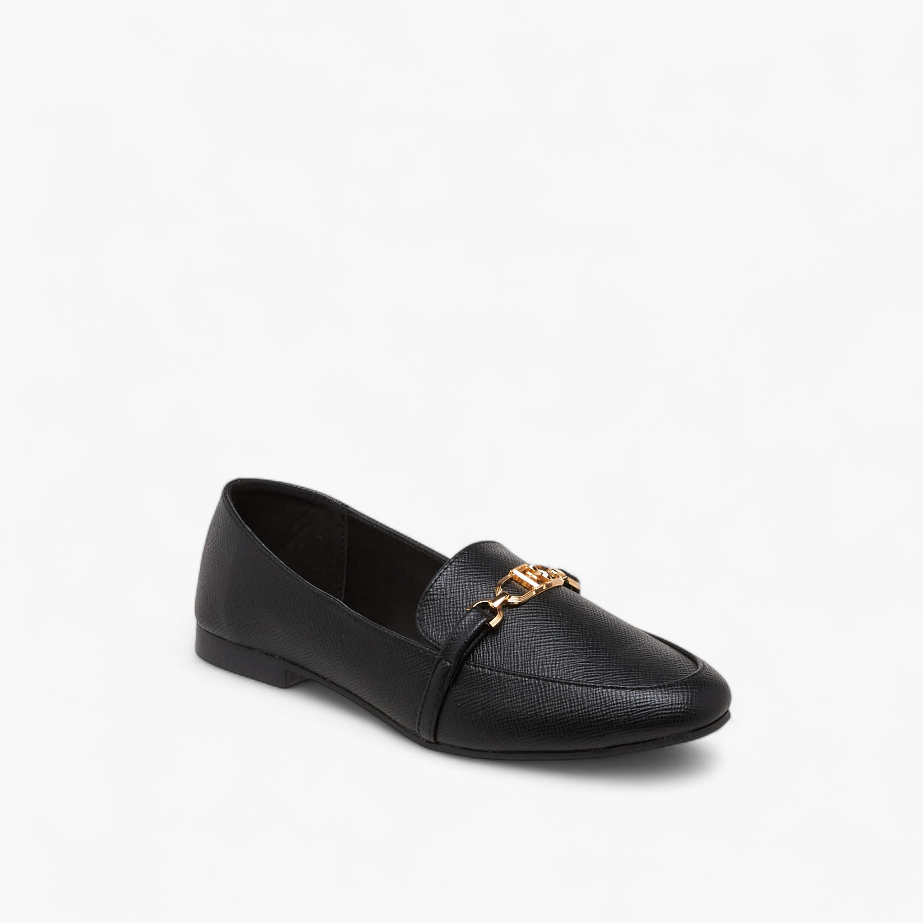 Flora Bella Women's Metal Accent Loafers-women-shoes-loafersandmoccasins-image-2