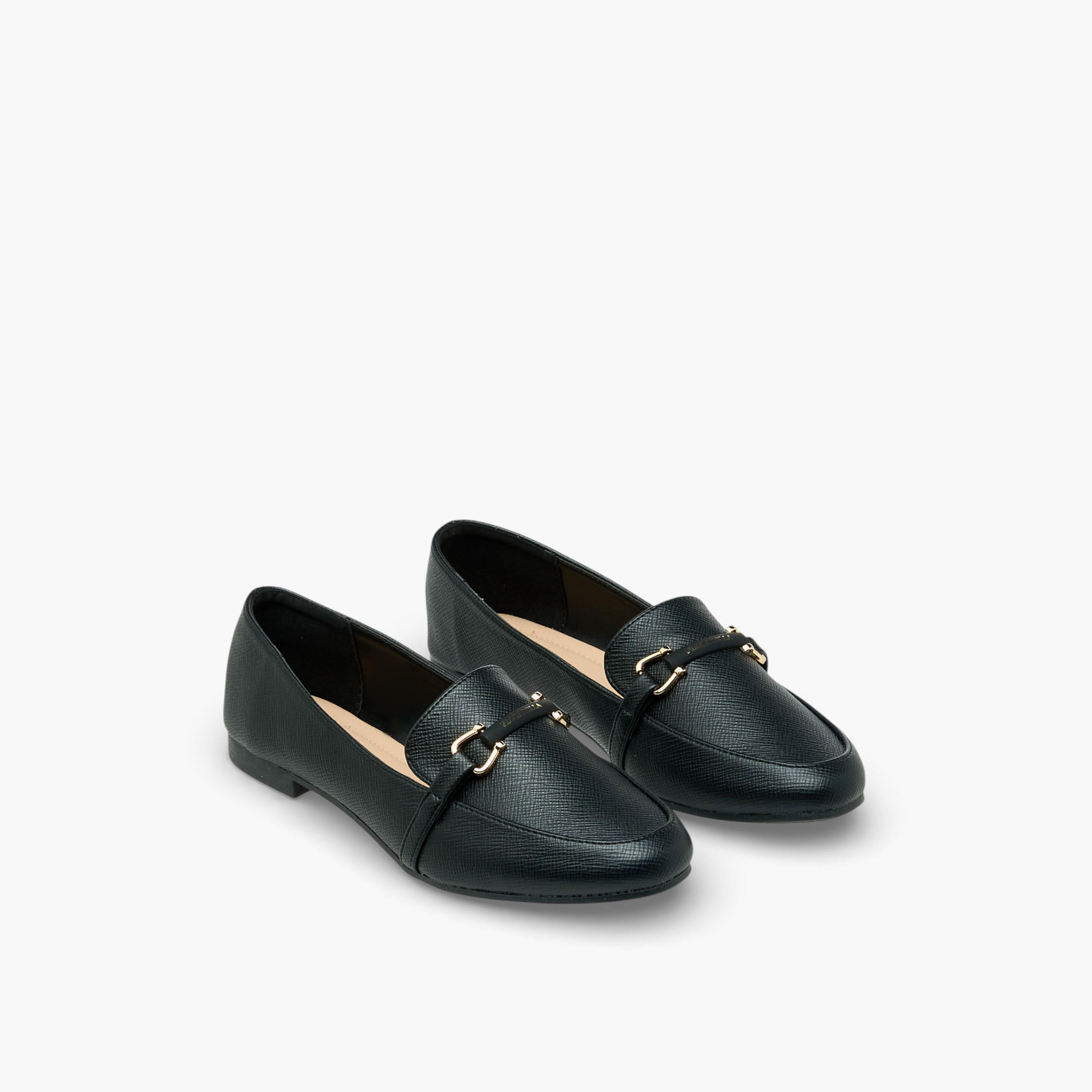 Flora Bella Women Textured Loafers-women-shoes-loafersandmoccasins-image-1