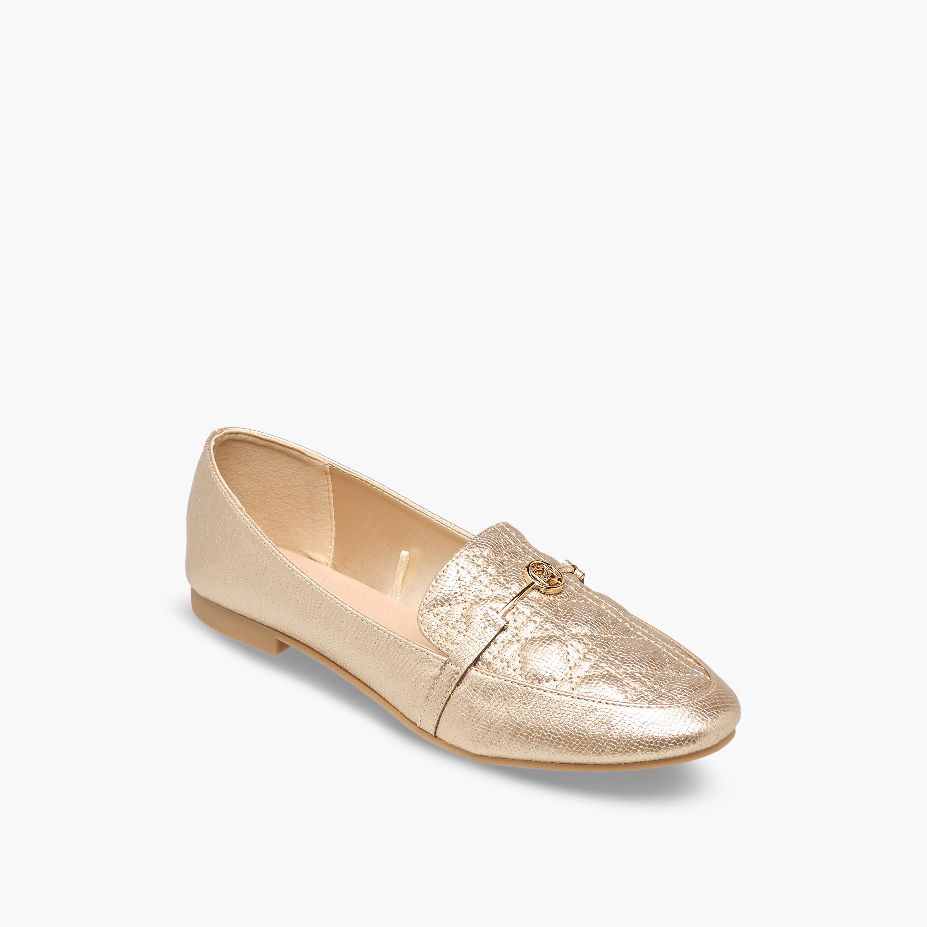 Paprika Women Quilted Detail Loafers-women-shoes-loafersandmoccasins-image-2