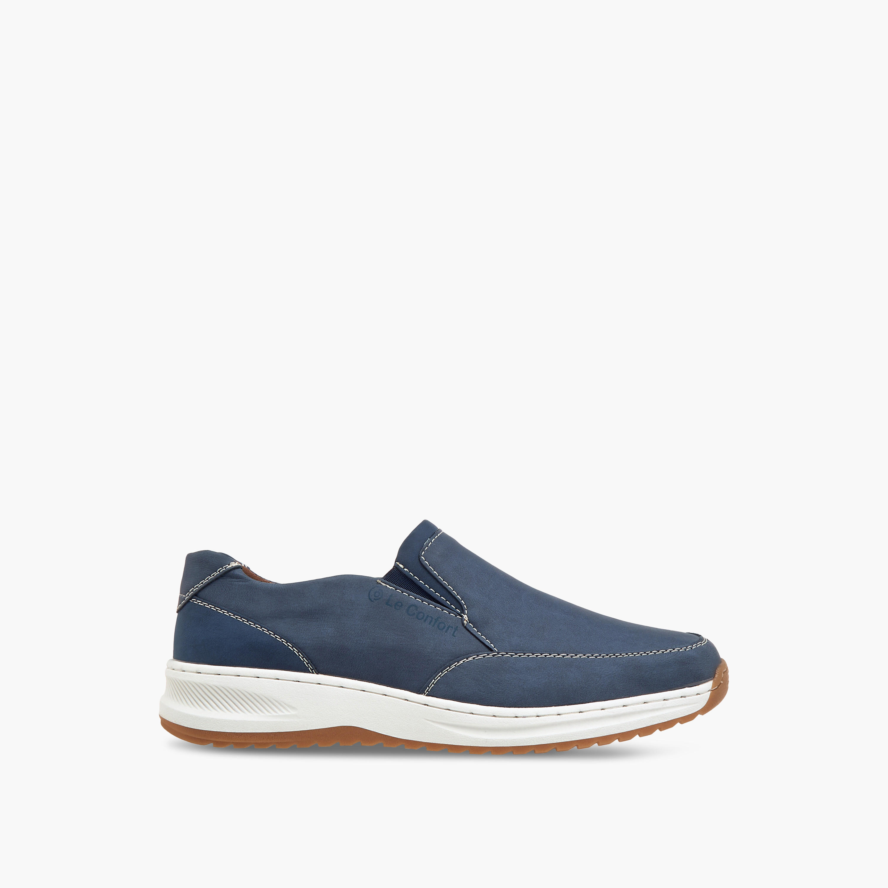 حذاء سهل الارتداء مريح سادة من لو كونفورت-men-shoes-loafersandmoccasins-image-9