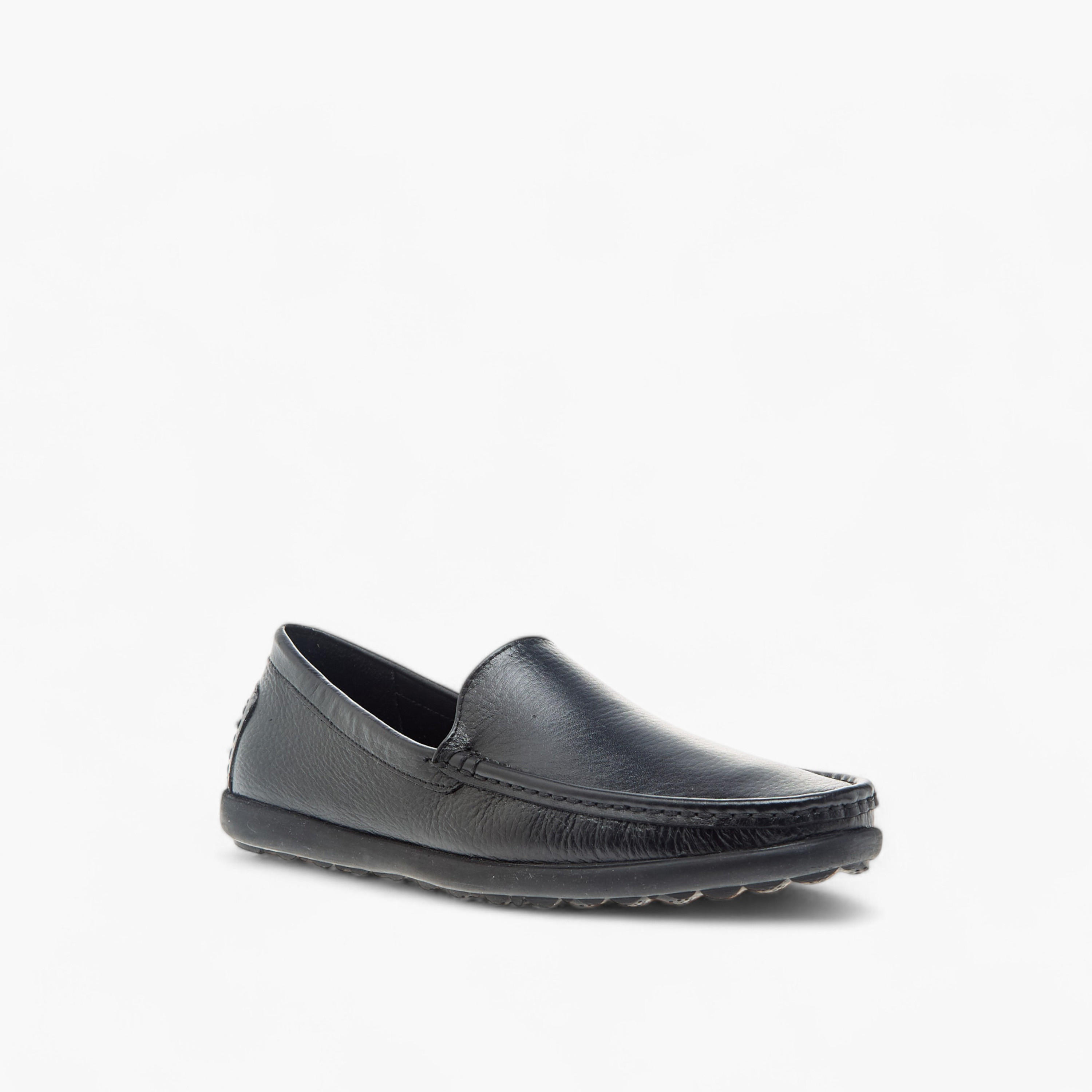 LBL by Shoexpress Textured Slip-On Moccasins-men-shoes-loafersandmoccasins-image-2