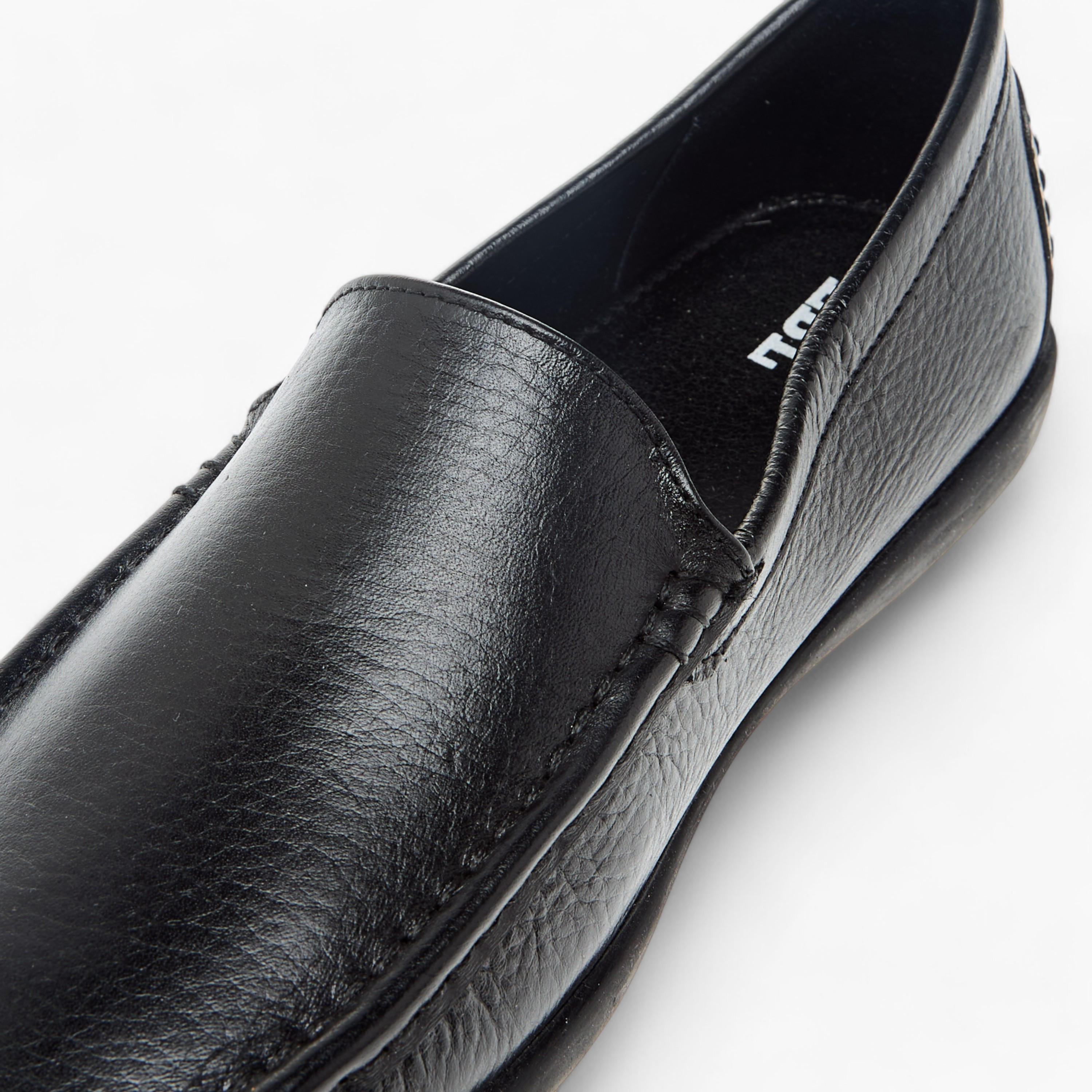 LBL by Shoexpress Textured Slip-On Moccasins-men-shoes-loafersandmoccasins-image-4