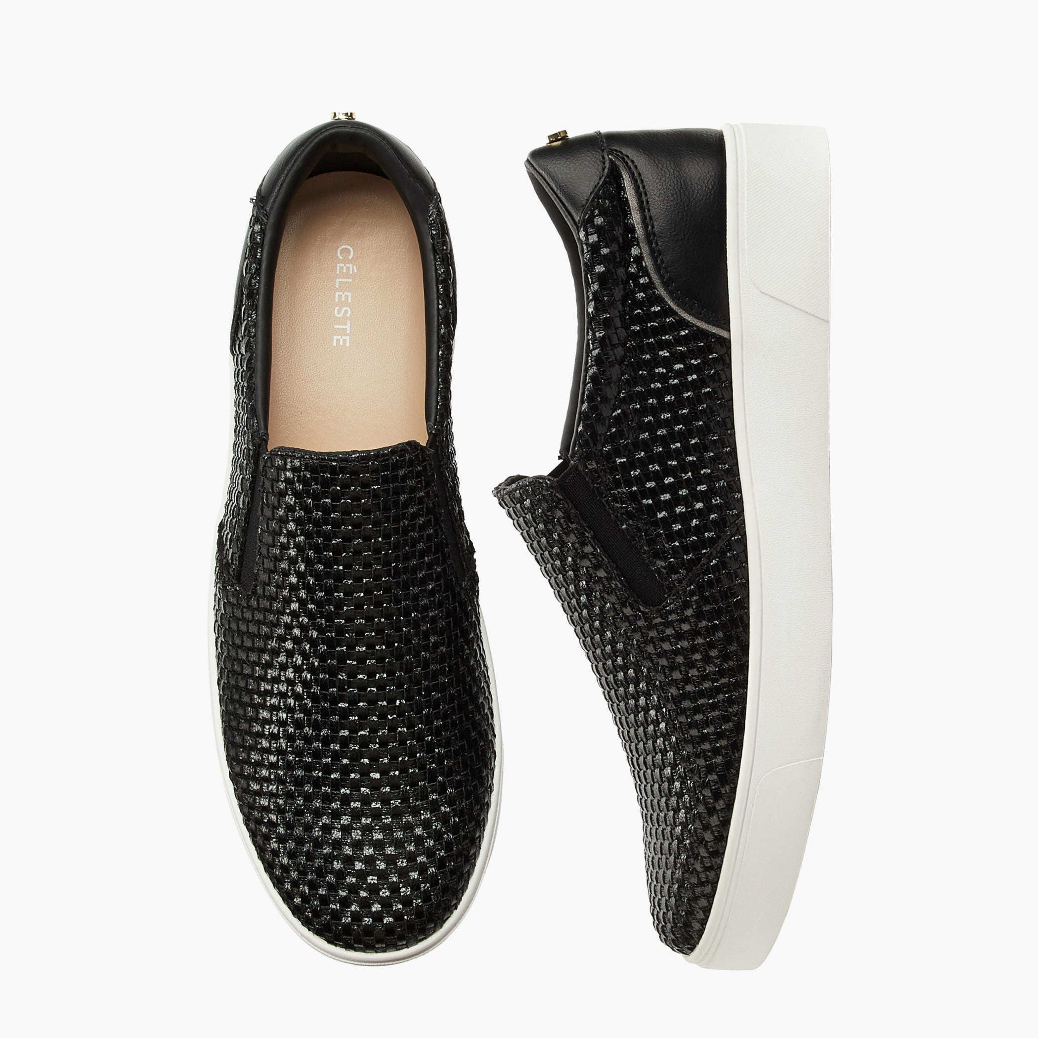 Celeste Women Textured Slip-On Sneakers-women-shoes-sneakers-image-1