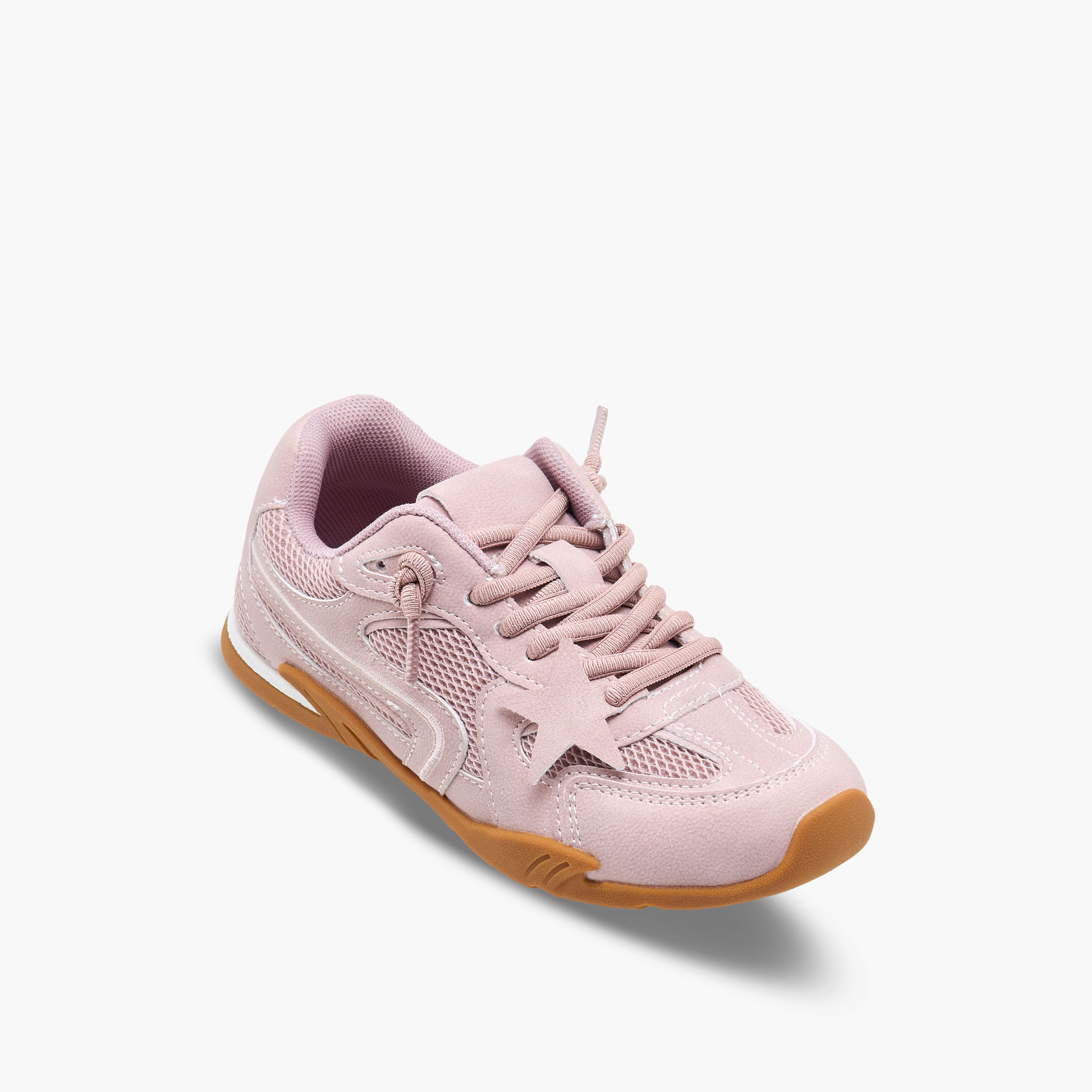 Little Missy Girls Lace-Up Ankle Sneakers-girls-shoes-sneakers-image-2