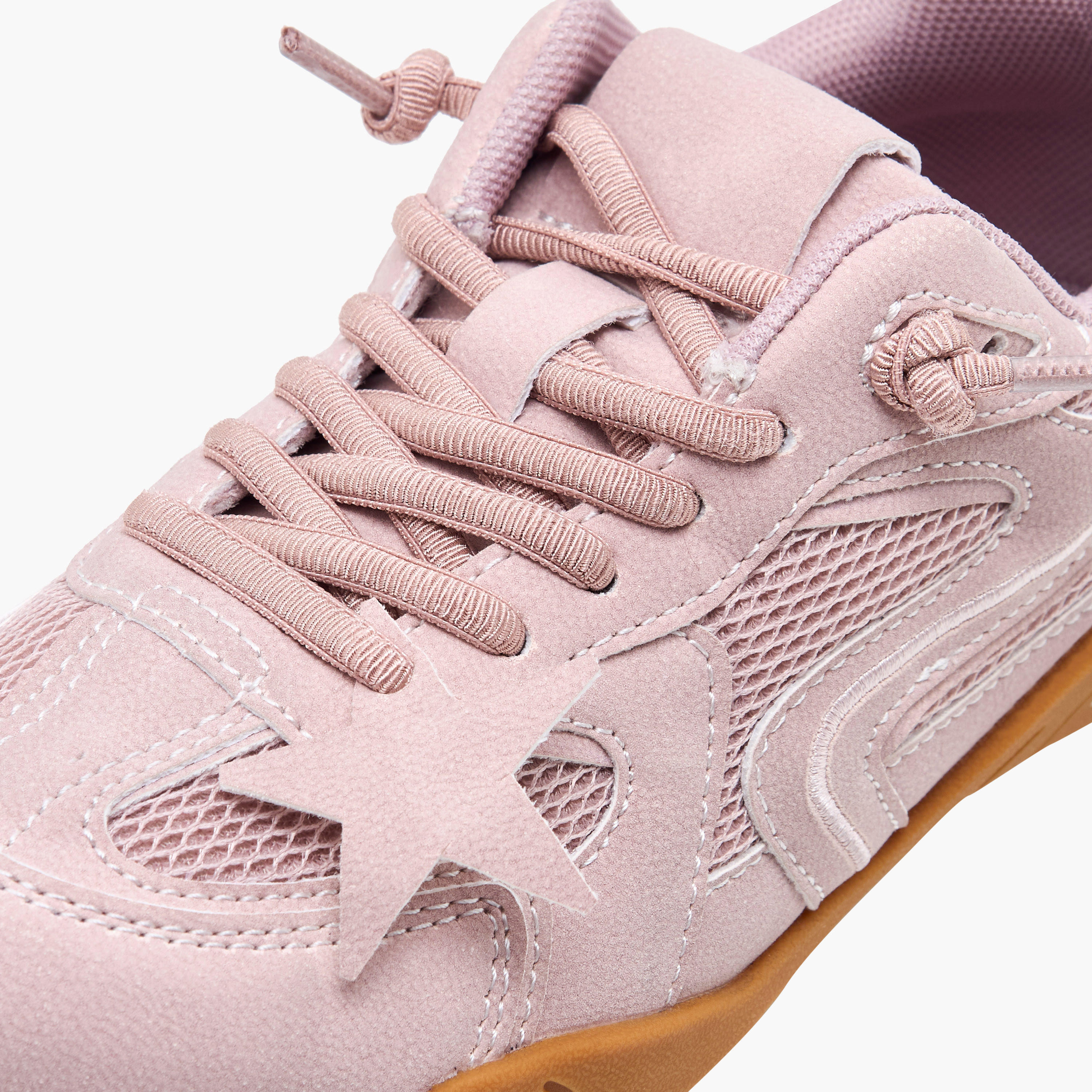 Little Missy Girls Lace-Up Ankle Sneakers-girls-shoes-sneakers-image-4