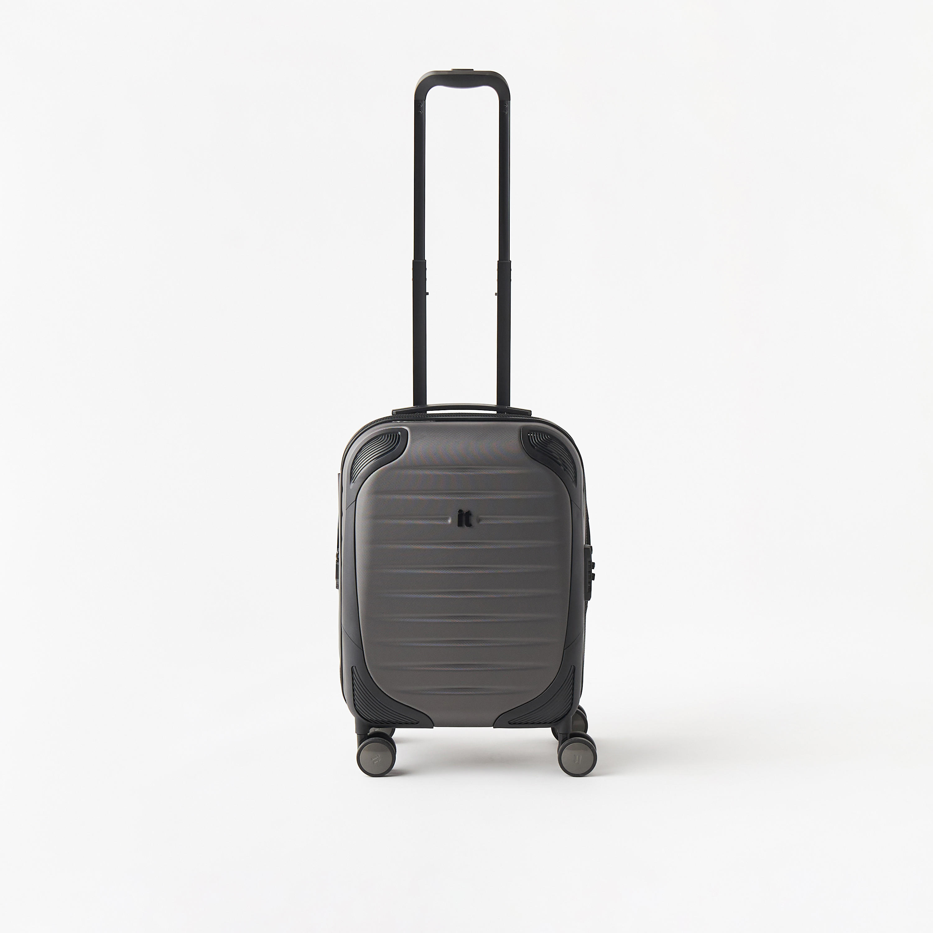 IT Textured Hardcase Trolley Bag with Retractable Handle-travel-luggagesandbags-luggage-image-1