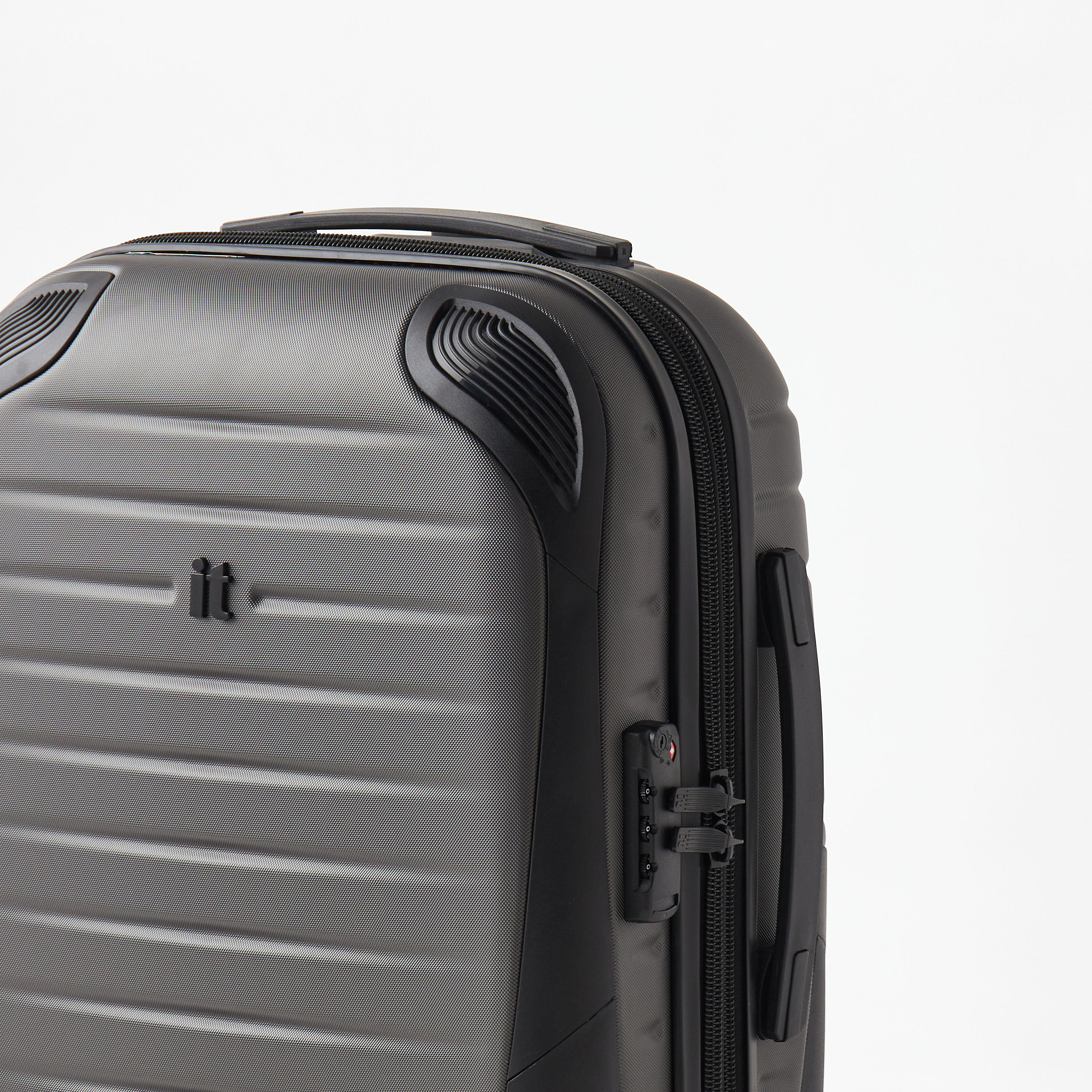 IT Textured Hardcase Trolley Bag with Retractable Handle-travel-luggagesandbags-luggage-image-4