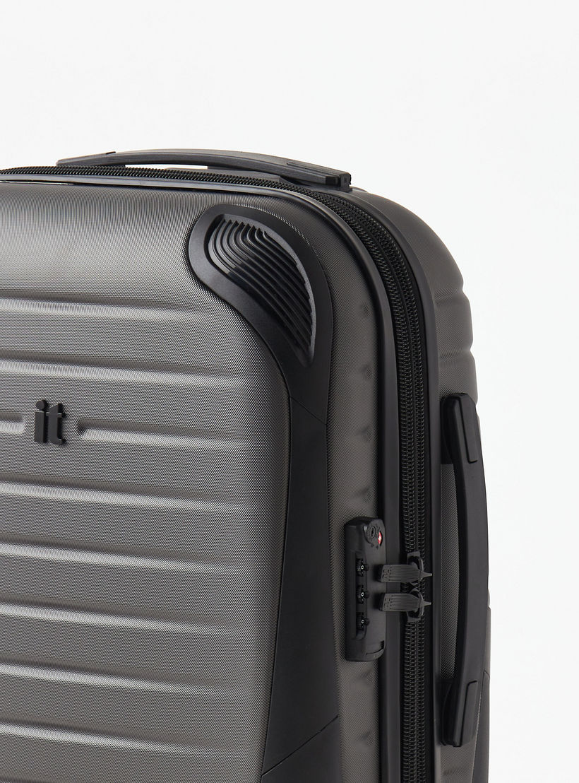IT Textured Hardcase Trolley Bag with Retractable Handle-travel-luggagesandbags-luggage-image-4