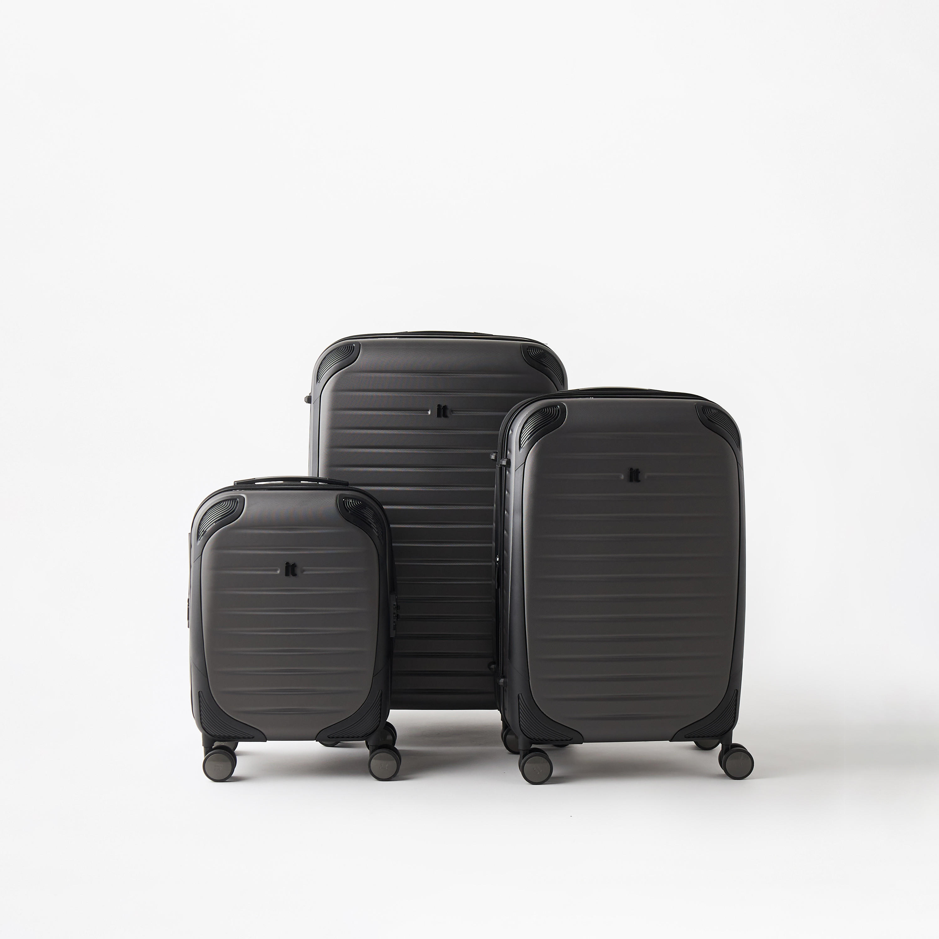 شنطة ترولي صلبة بارزة الملمس بمقبض قابل للسحب من آي تي-travel-luggagesandbags-luggage-image-1