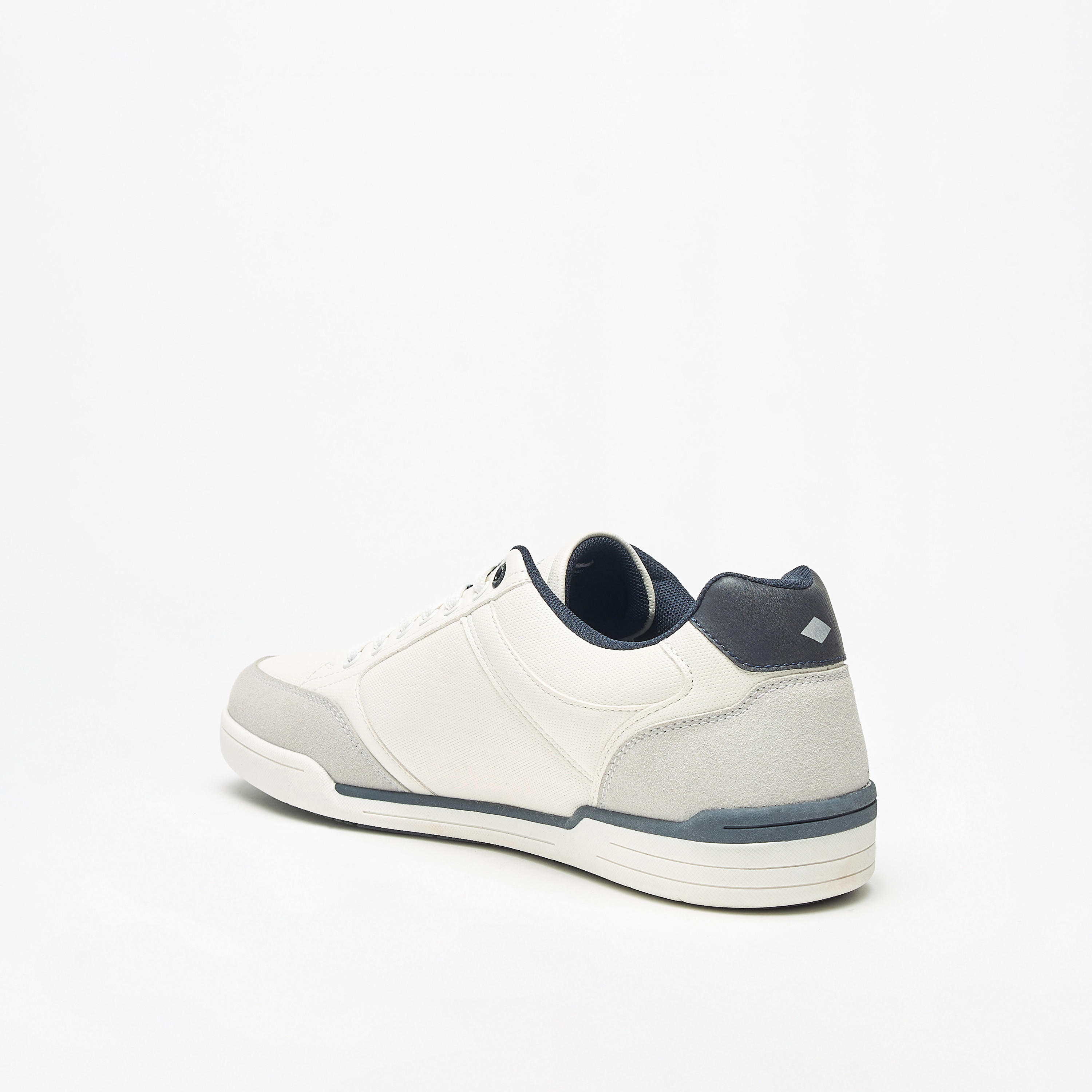 Lee Cooper Men's Logo Detail Sneakers with Lace-Up Closure-men-shoes-sneakers-image-2