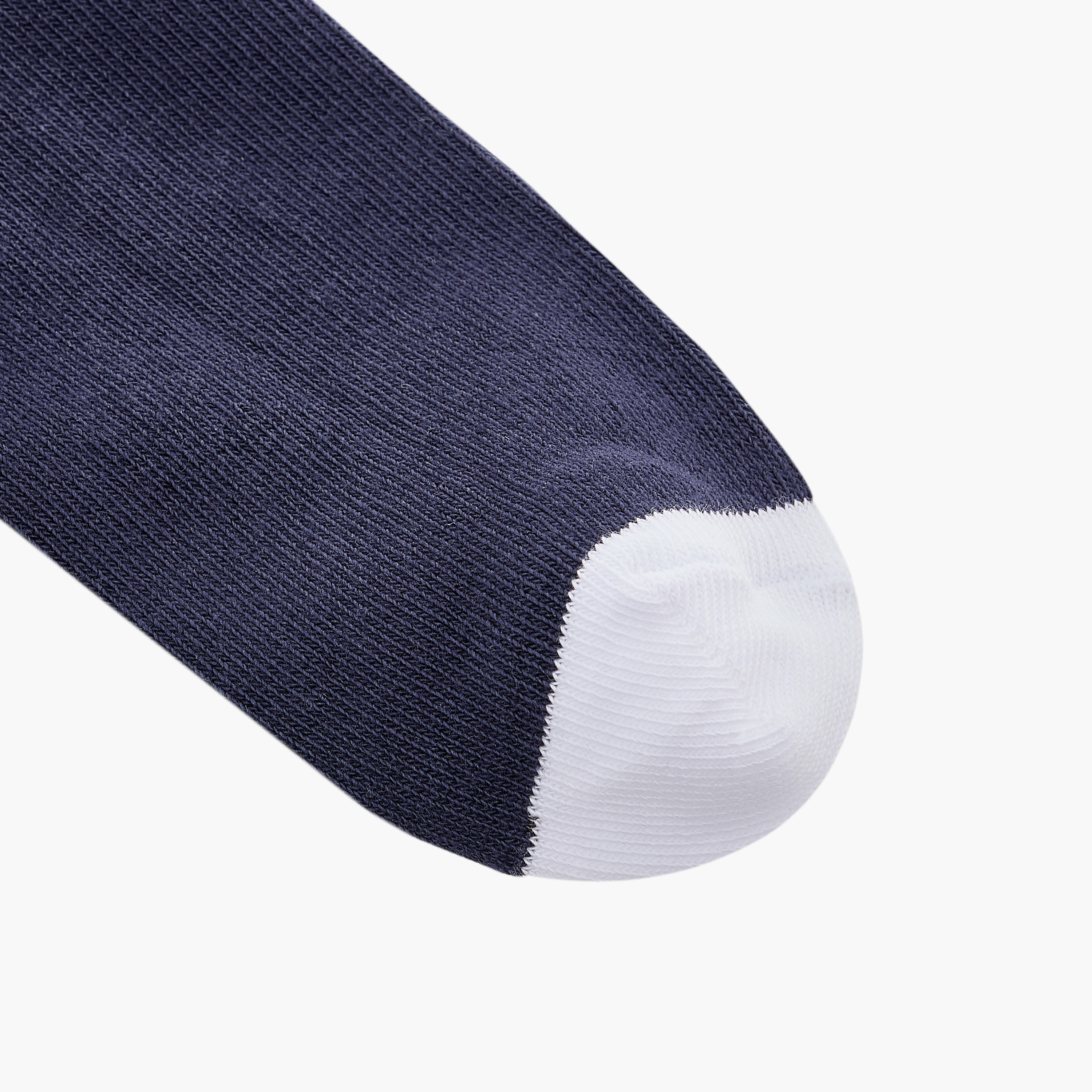 طقم جوارب قطن 5 أزواج بطول الكاحل وبطبعات من جونيورز-girls-accessories-socks-image-4