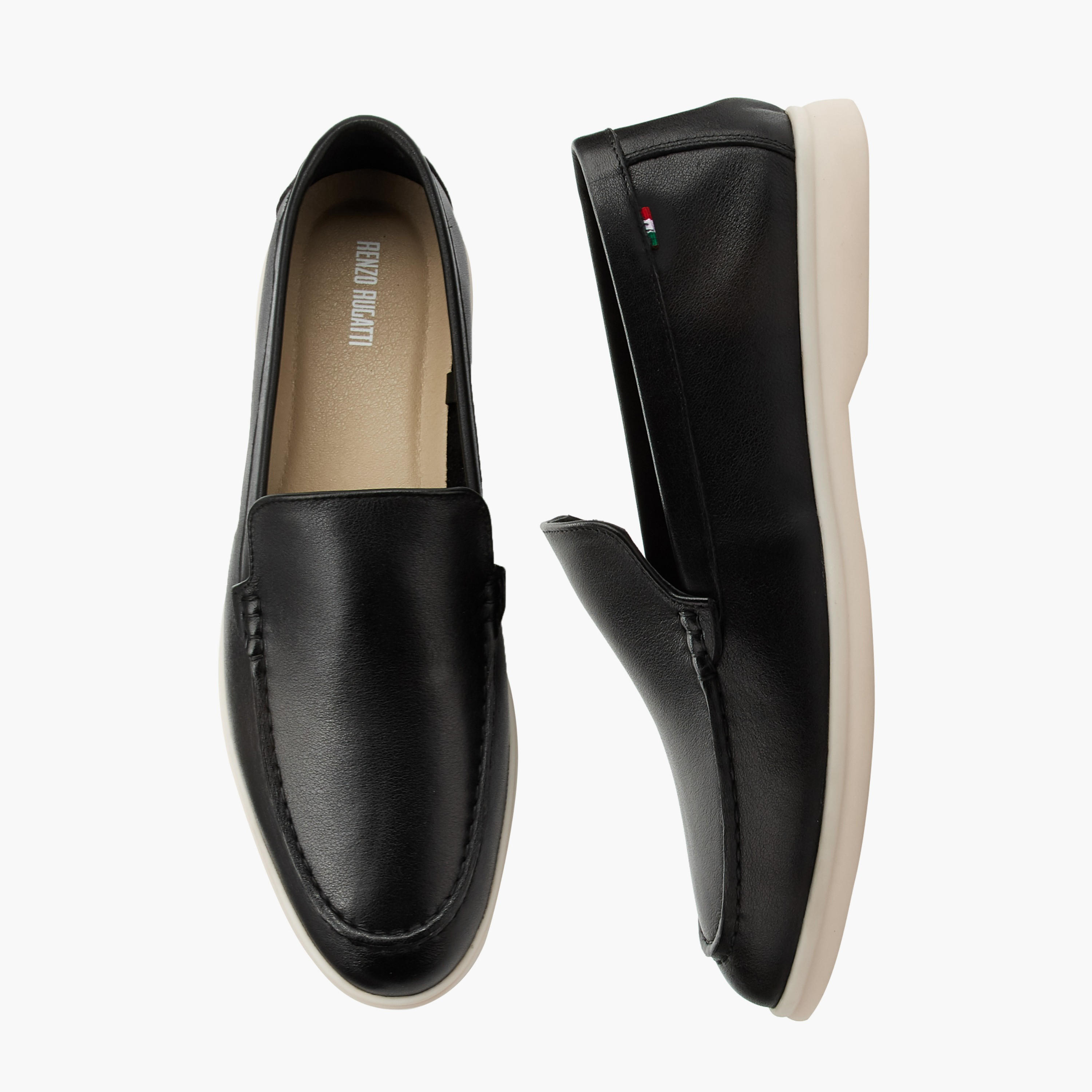 Renzo Ruganni Men Slip-On Premium Suede Leather Loafers-men-shoes-loafersandmoccasins-image-1