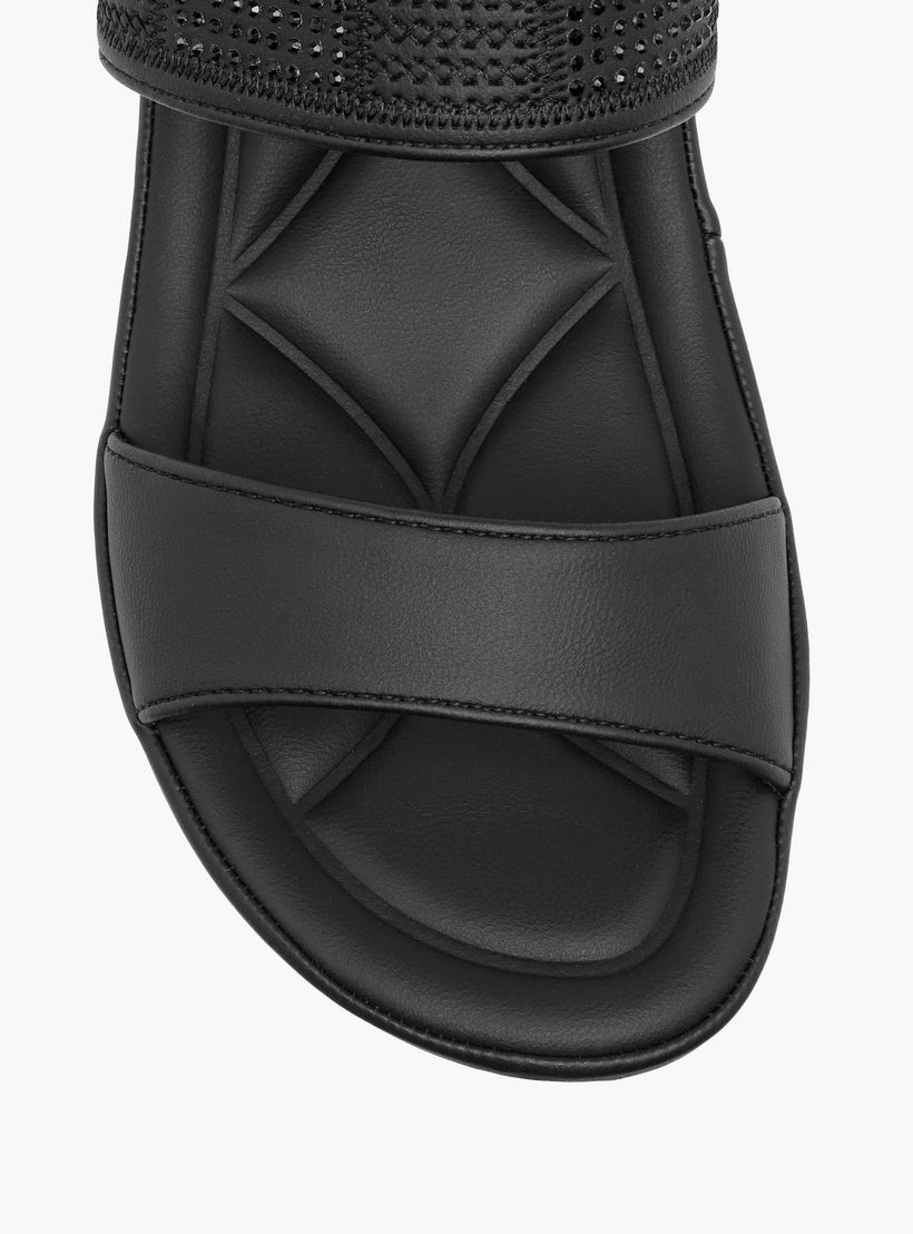 Le Confort Embellished Slip-On Comfort Sandals with Wedge Heels-women-shoes-sandals-heeled-image-4