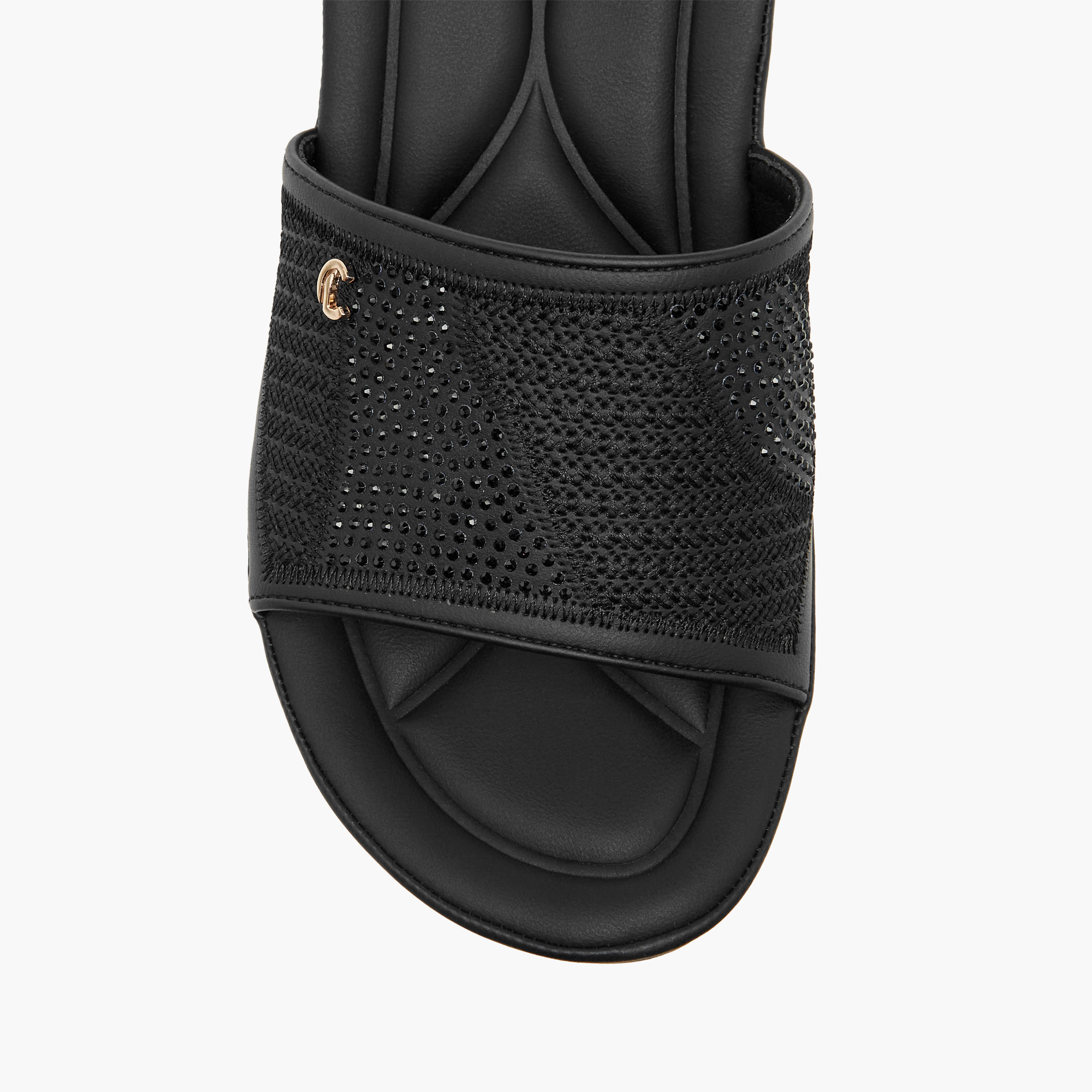Le Confort Embellished Slip-On Comfort Sandals with Wedge Heels-women-shoes-sandals-heeled-image-5