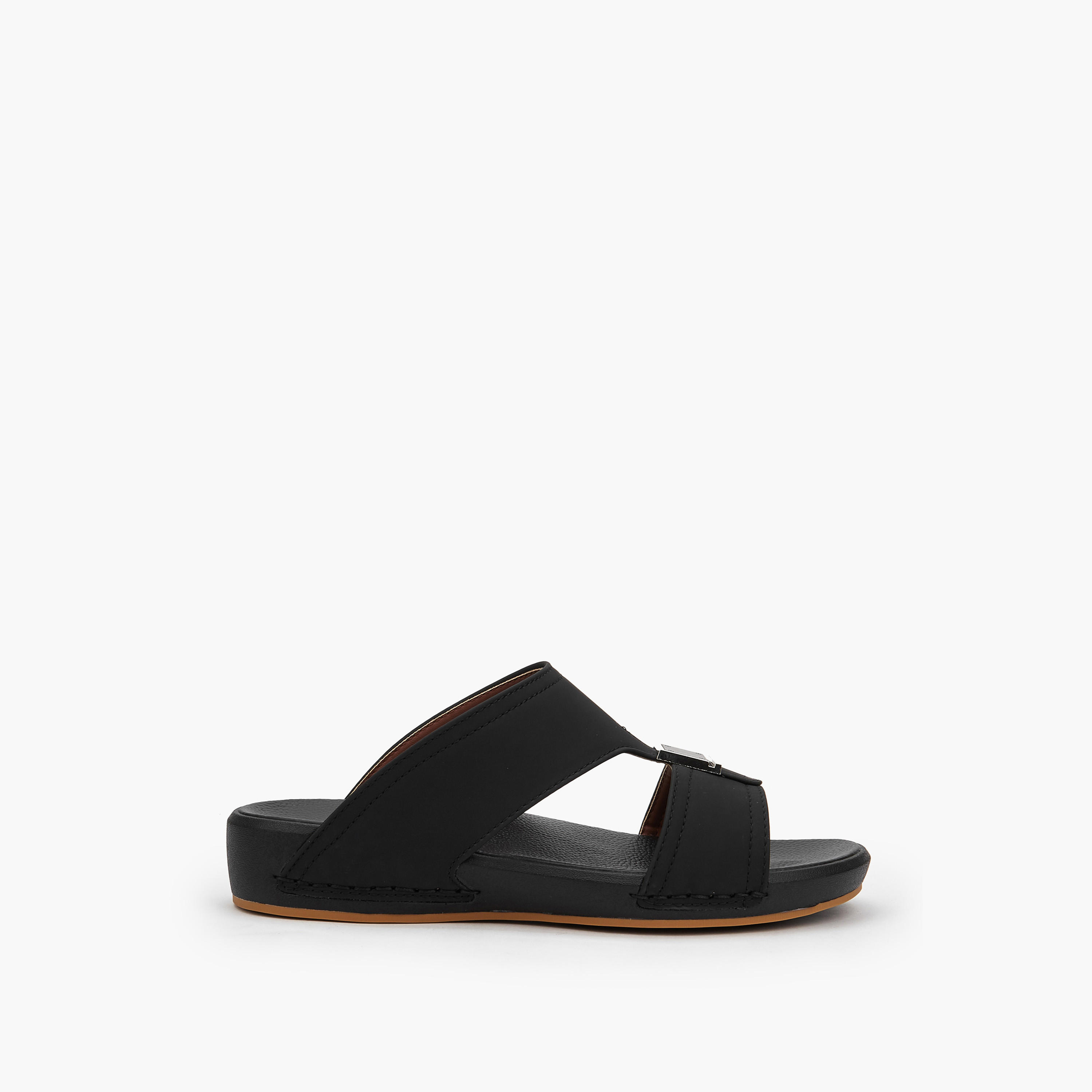 Al Waha Men Buckle Detail Arabic Sandals-men-shoes-sandals-image-2