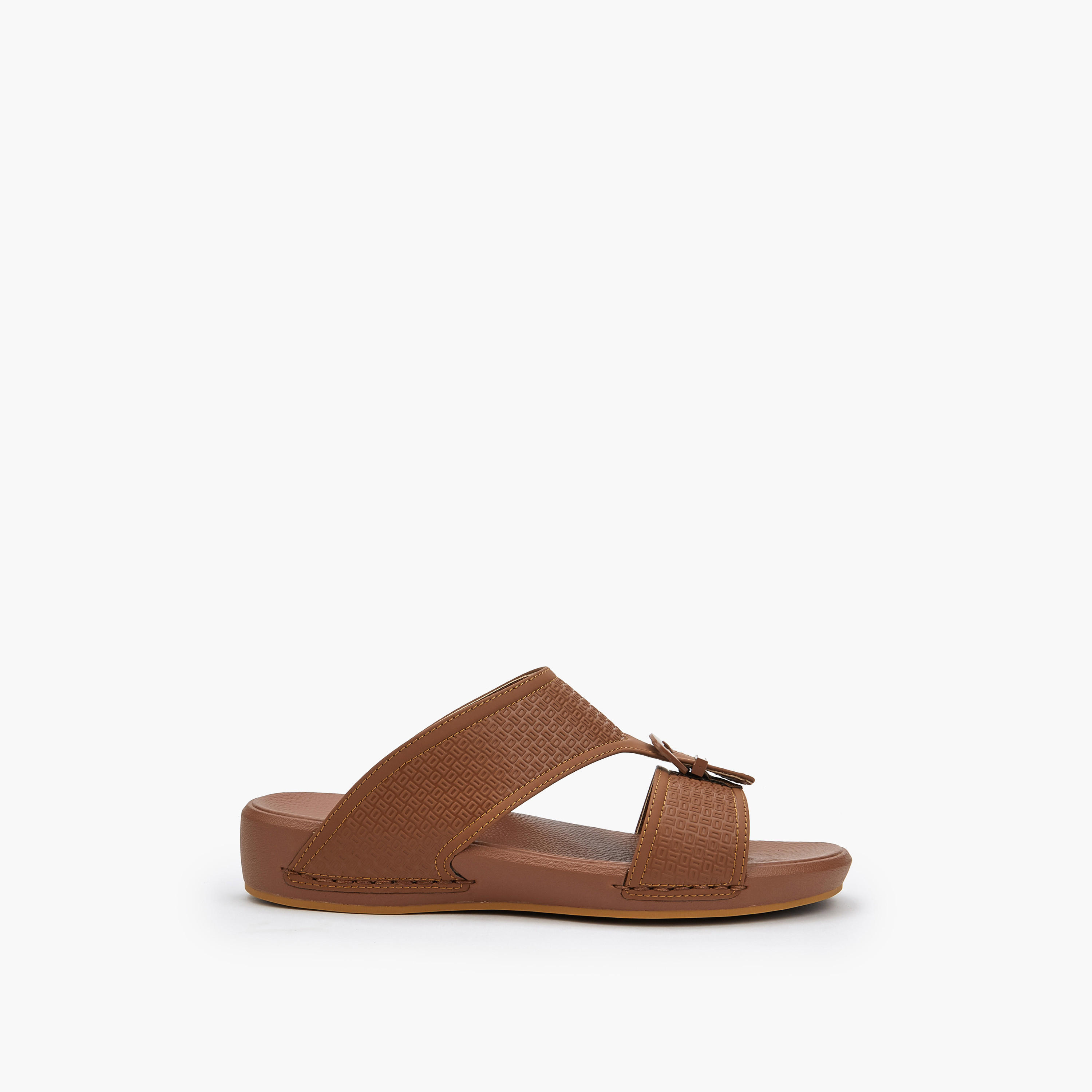 Al Waha Men Buckle Detail Arabic Sandals-men-shoes-sandals-image-2
