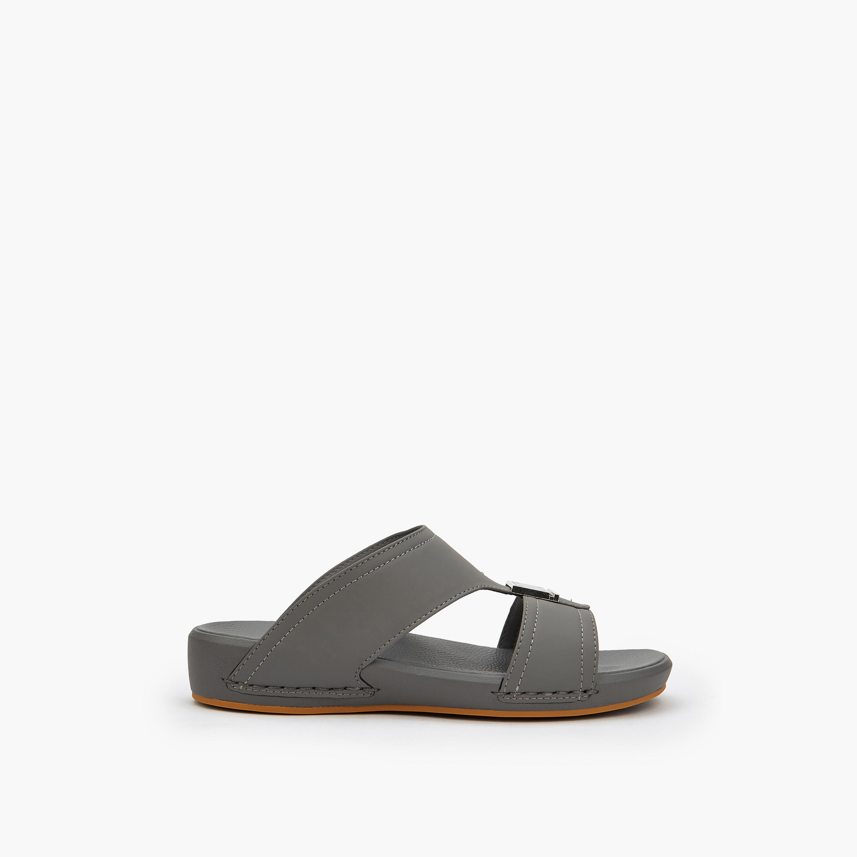 Al Waha Men Buckle Detail Arabic Sandals-men-shoes-sandals-image-2