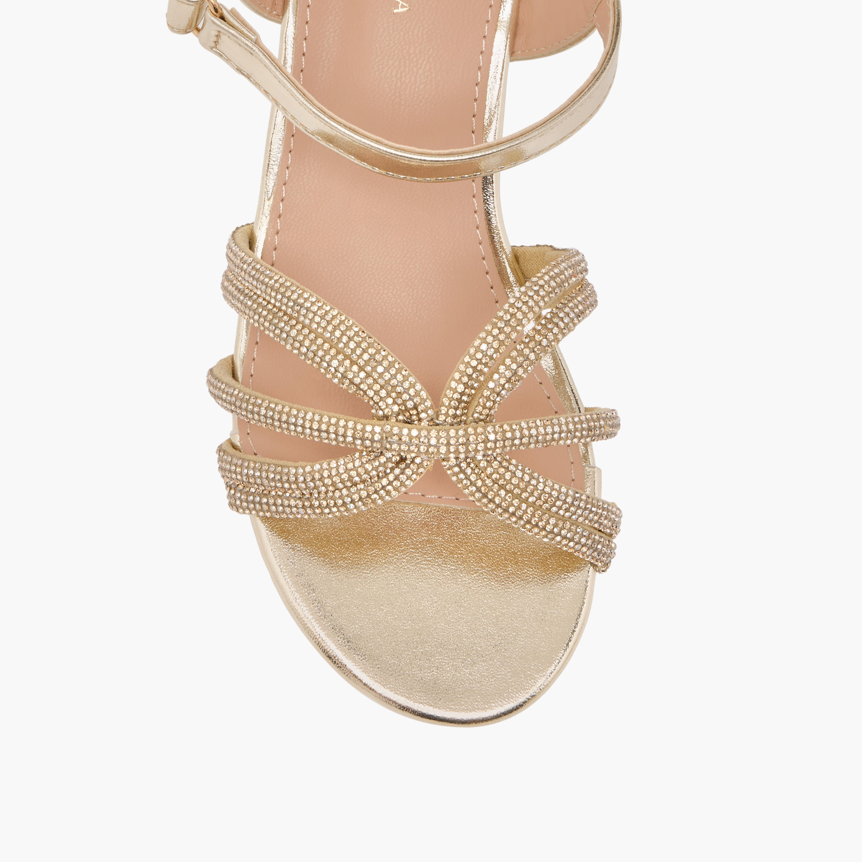 صندل مزين بكعب سميك وشريط إغلاق لاصق من فلورا بيلا-girls-shoes-sandals-image-4