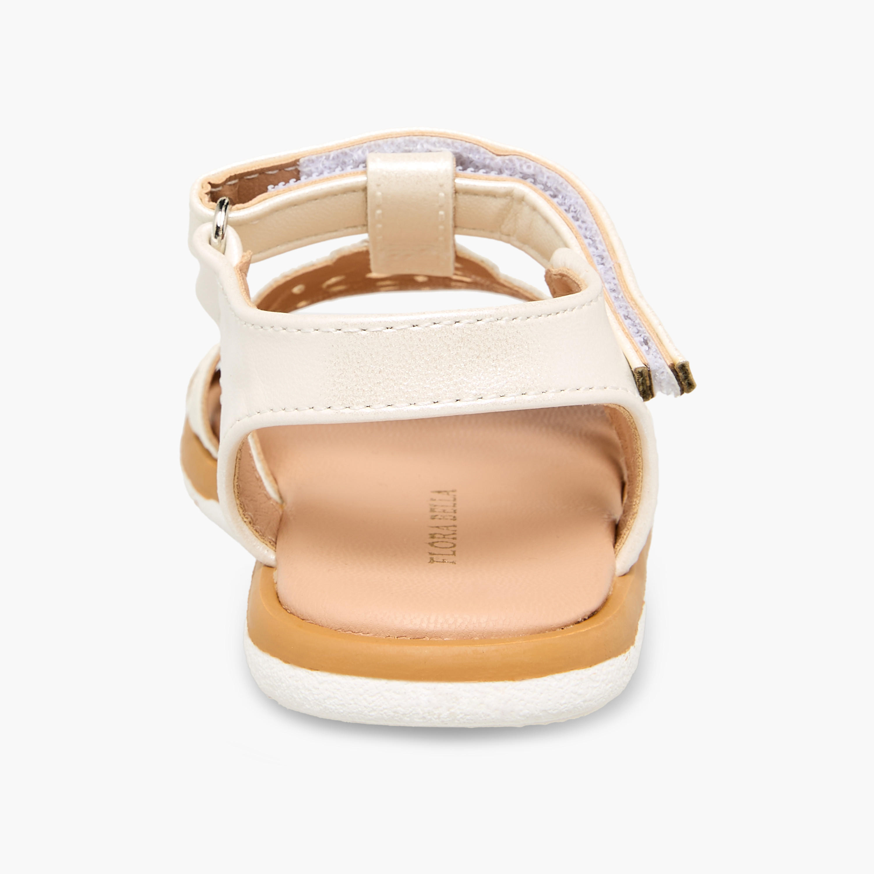 Flora Bella Girls Cutout Design Hook & Loop Sandals-girls-shoes-sandals-image-4