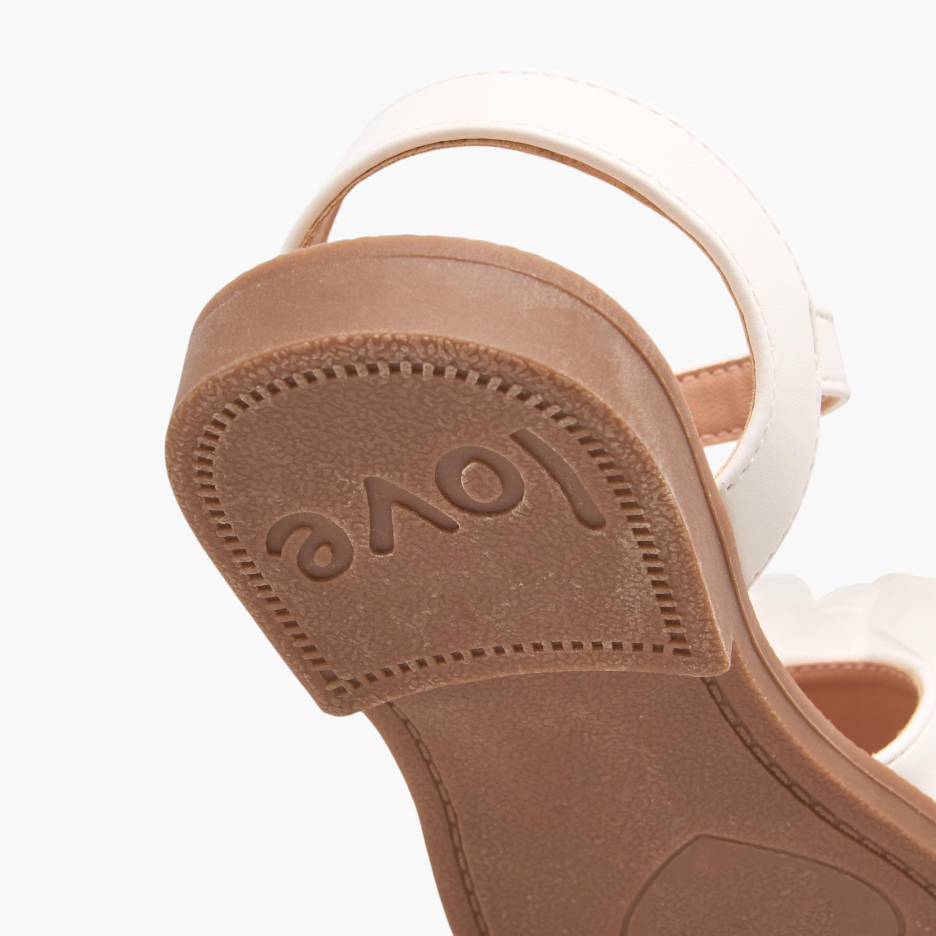 Flora Bella Floral Accent Strap Sandals with Hook and Loop Closure-girls-shoes-sandals-image-5