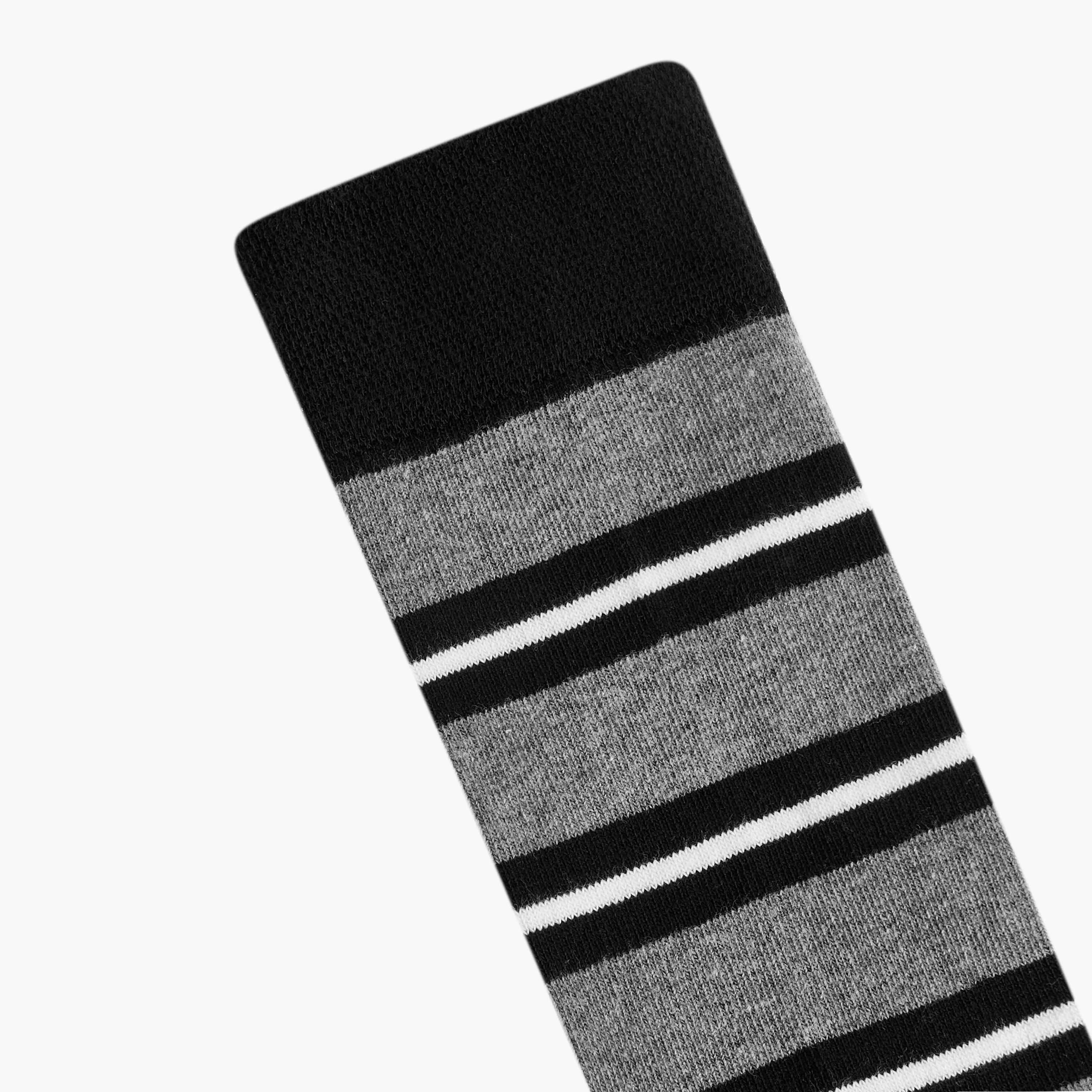 Duchini Assorted Crew Length Socks - Set of 5-men-socks-image-3