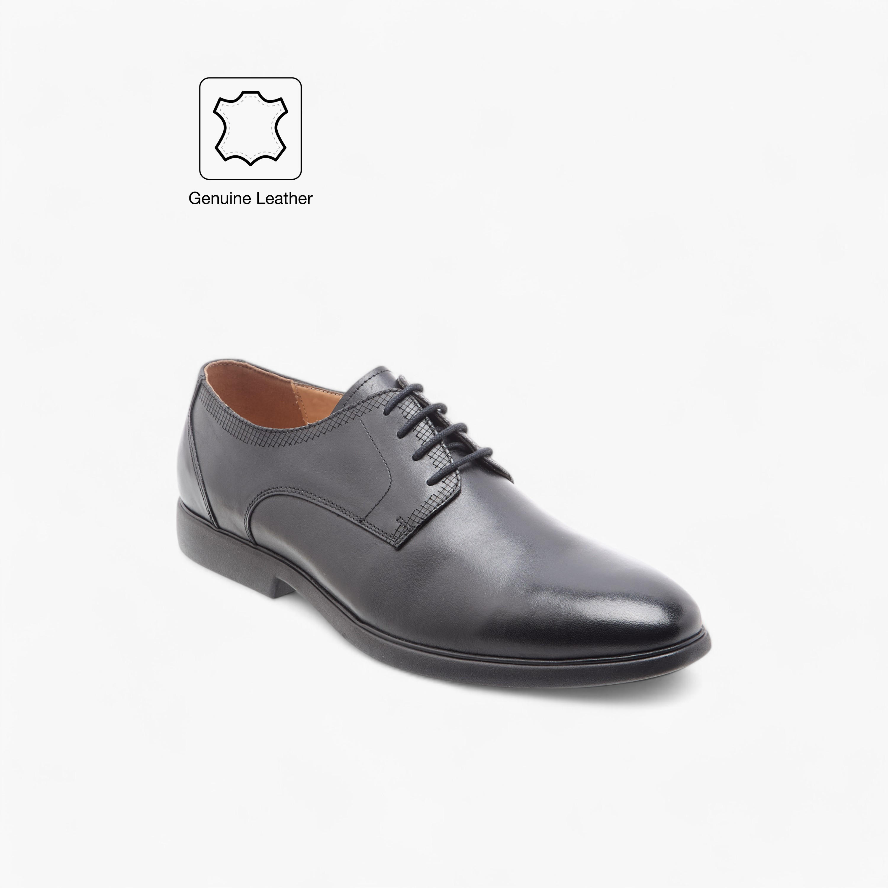 حذاء ديربي جلد سادة برباط إغلاق للرجال من دوتشيني-men-shoes-formalshoes-image-2