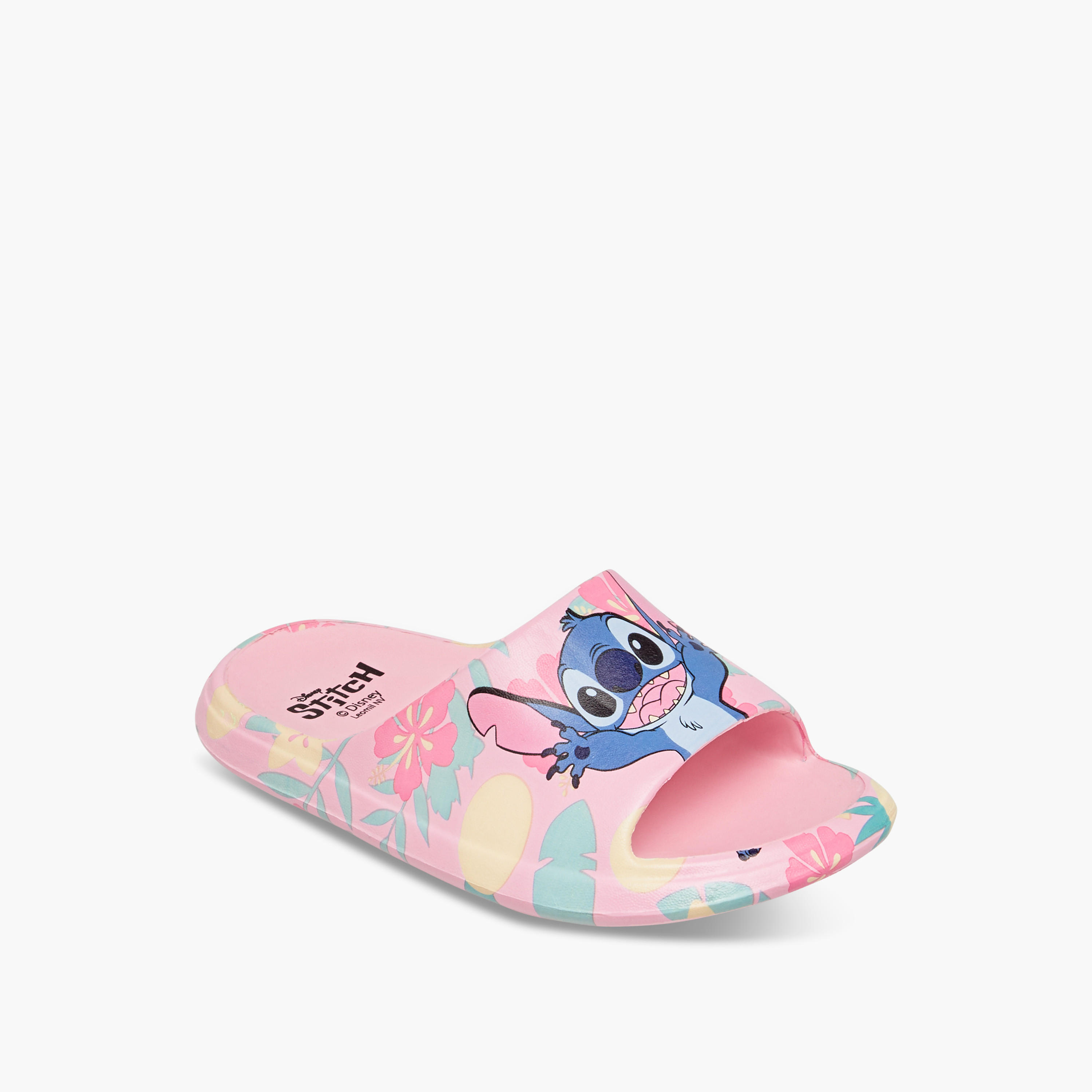 Disney Stitch Print Slip-On Slides-girls-shoes-flipflopsandslides-image-2