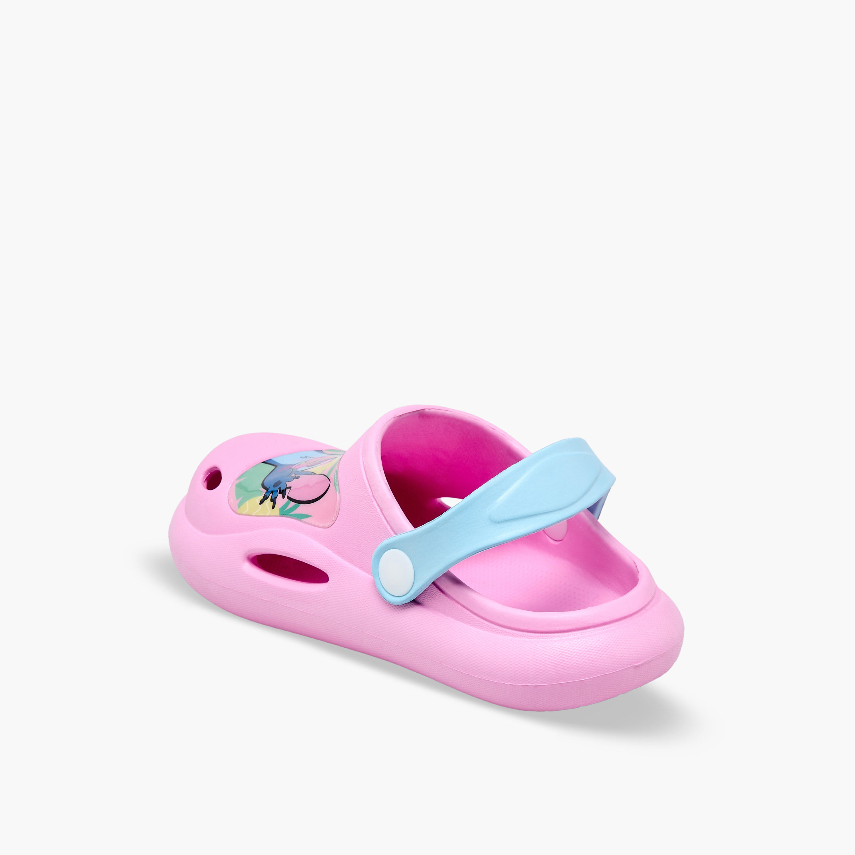 Disney Girls Stitch Print Clogs-girls-shoes-flipflopsandslides-image-3