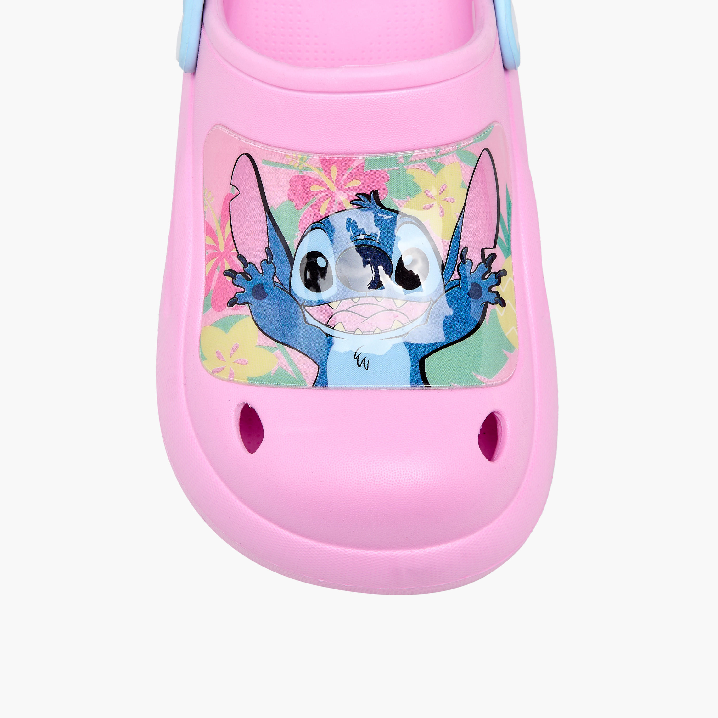Disney Girls Stitch Print Clogs-girls-shoes-flipflopsandslides-image-5