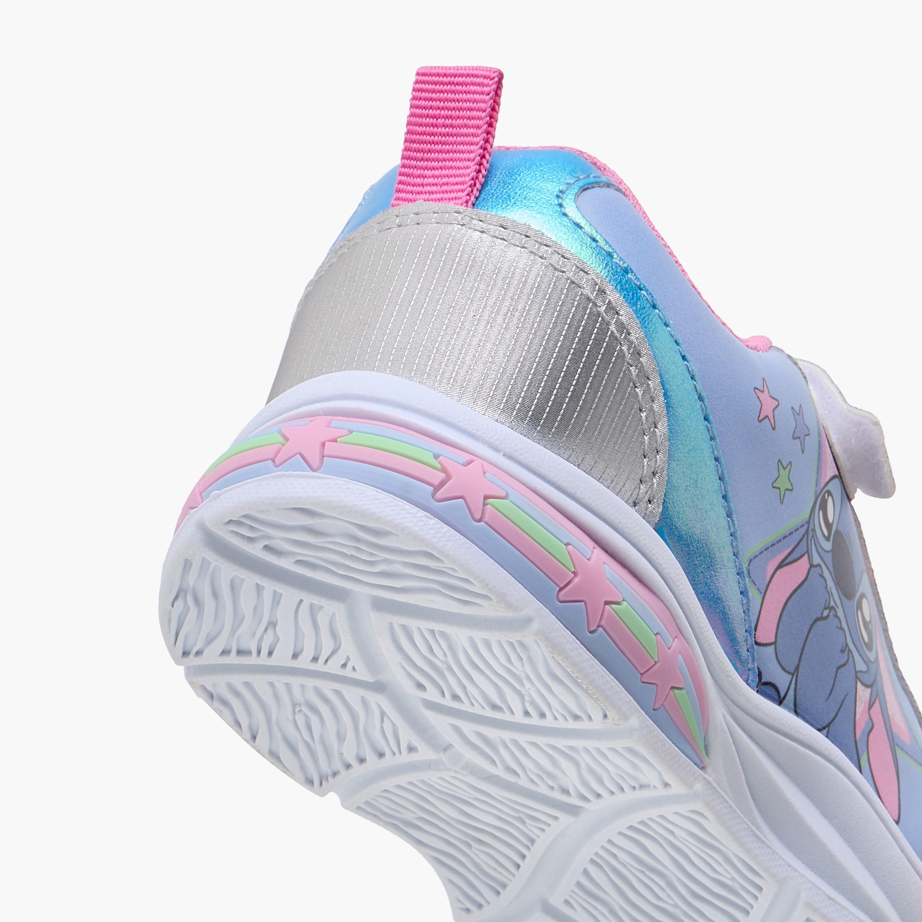 حذاء سنيكرز مضيء بطبعات ستيتش وشريط إغلاق من ديزني-girls-shoes-sneakers-image-6