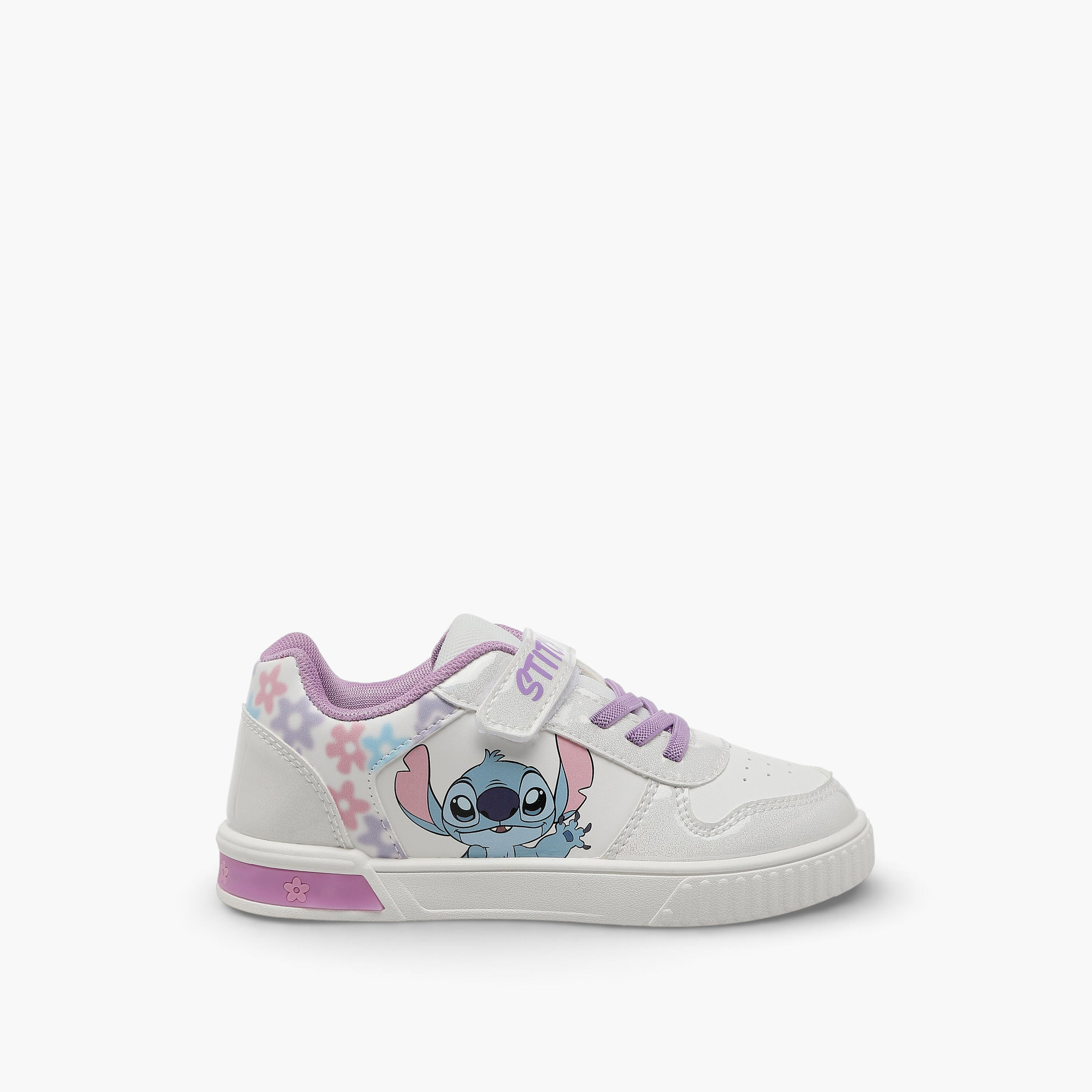 Disney Girls Hook & Loop Ankle Sneakers-girls-shoes-sneakers-image-3