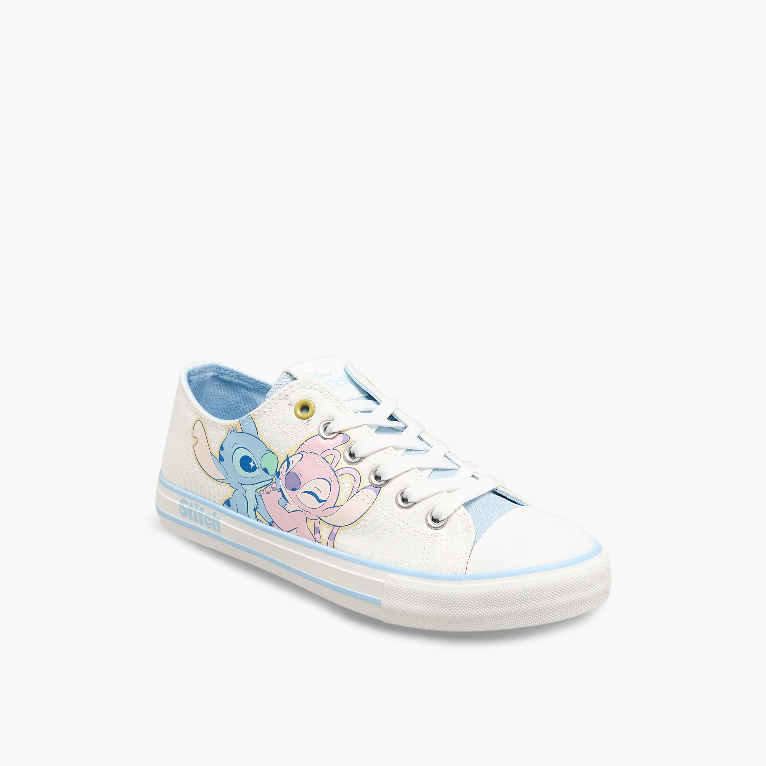 Disney Girls Lace-Up Ankle Sneakers-girls-shoes-sneakers-image-2