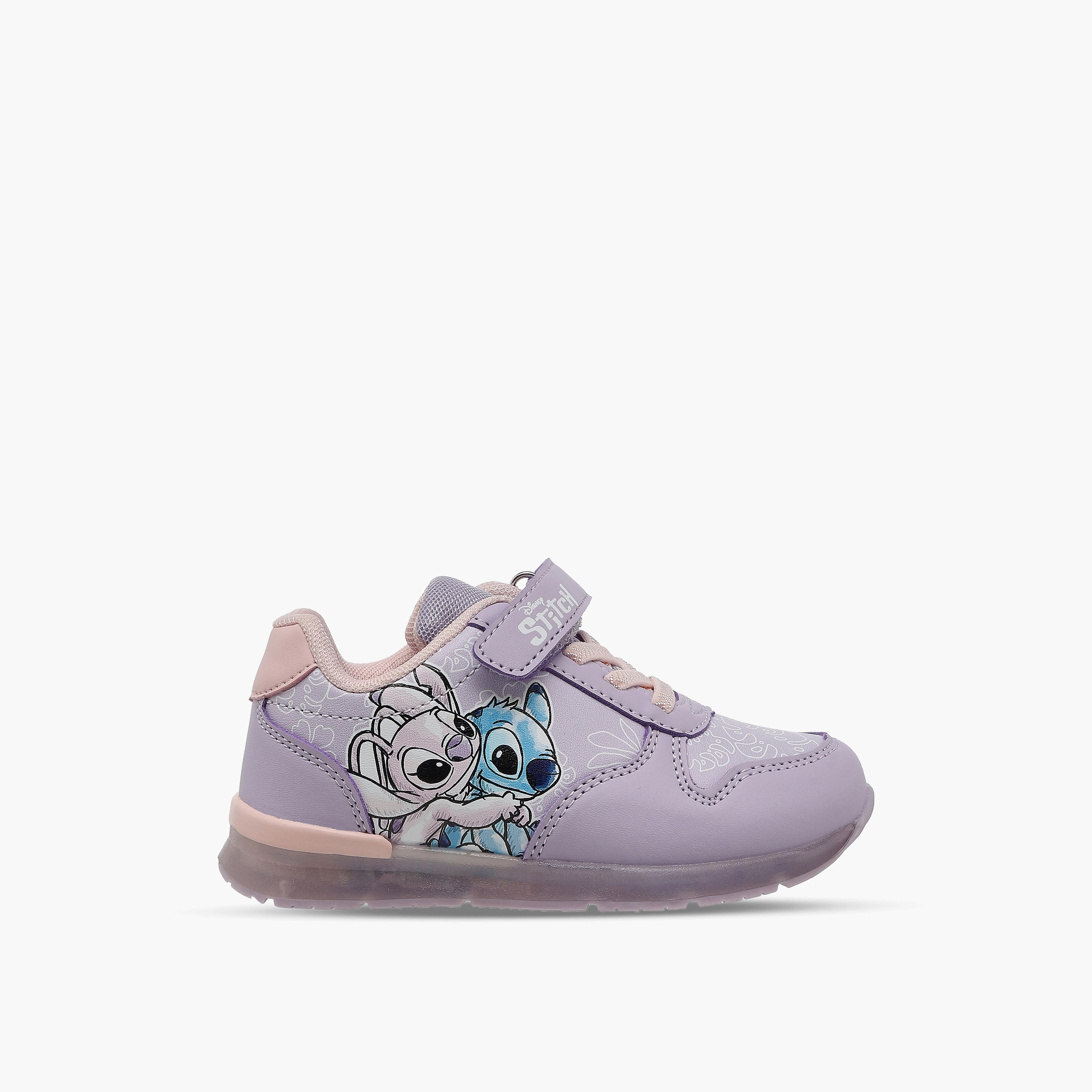 Disney Girls Hook & Loop Ankle Sneakers-girls-shoes-sneakers-image-3