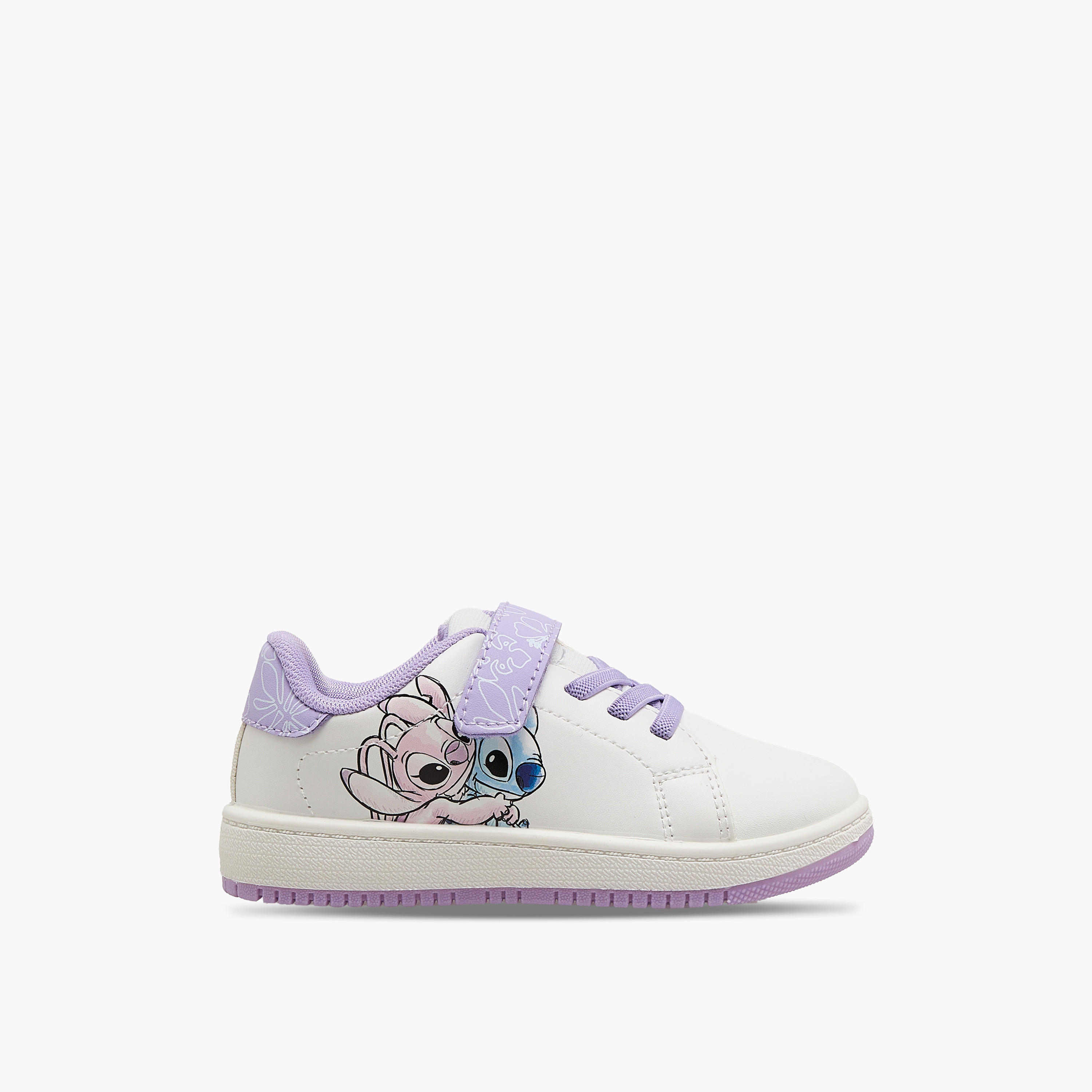 Disney Girls Hook & Loop Ankle Sneakers-girls-shoes-sneakers-image-3