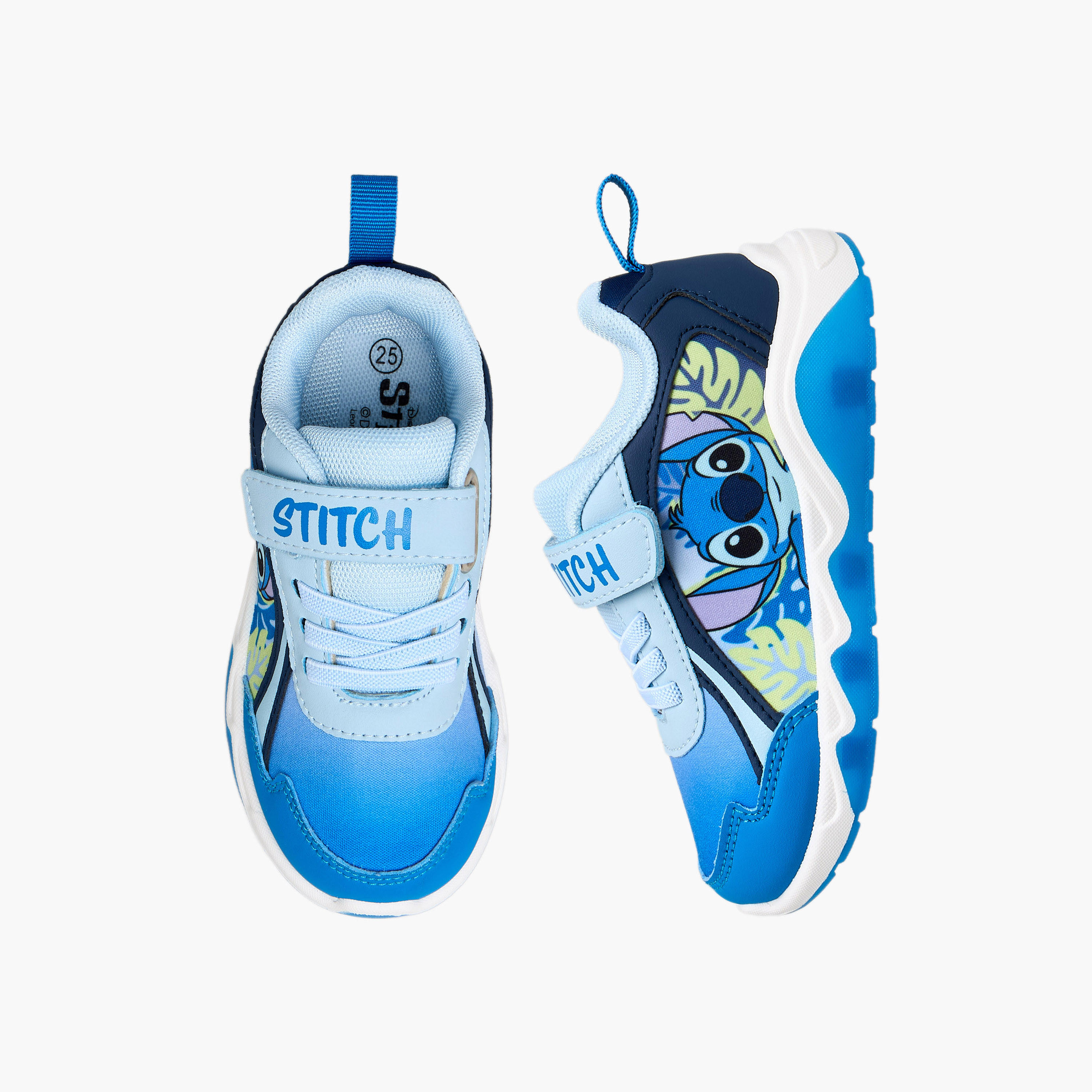 Disney Boys Light-Up Ankle Sneakers-boys-shoes-sneakers-image-1