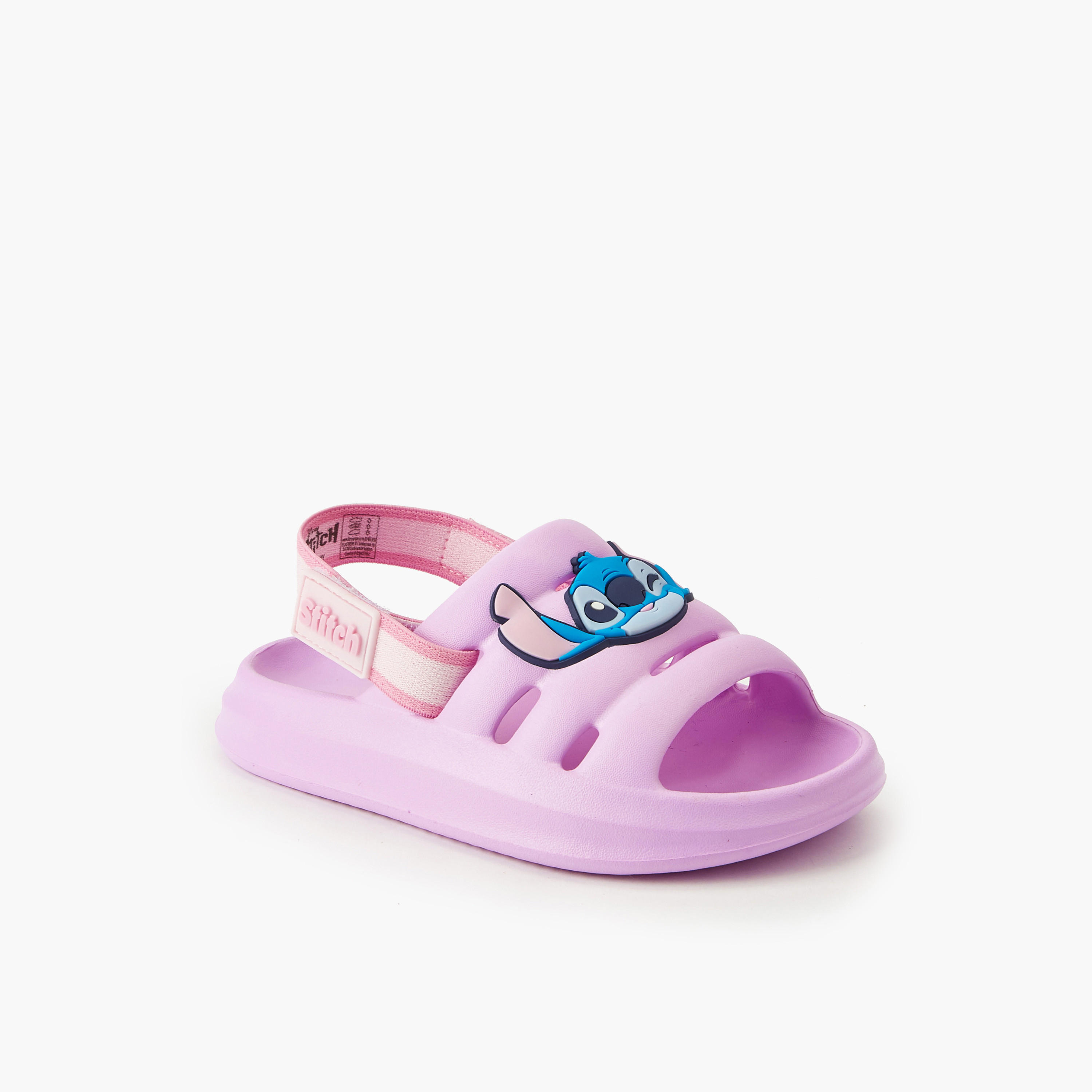Disney Girls Stitch Detail Sandals-girls-shoes-sandals-image-3